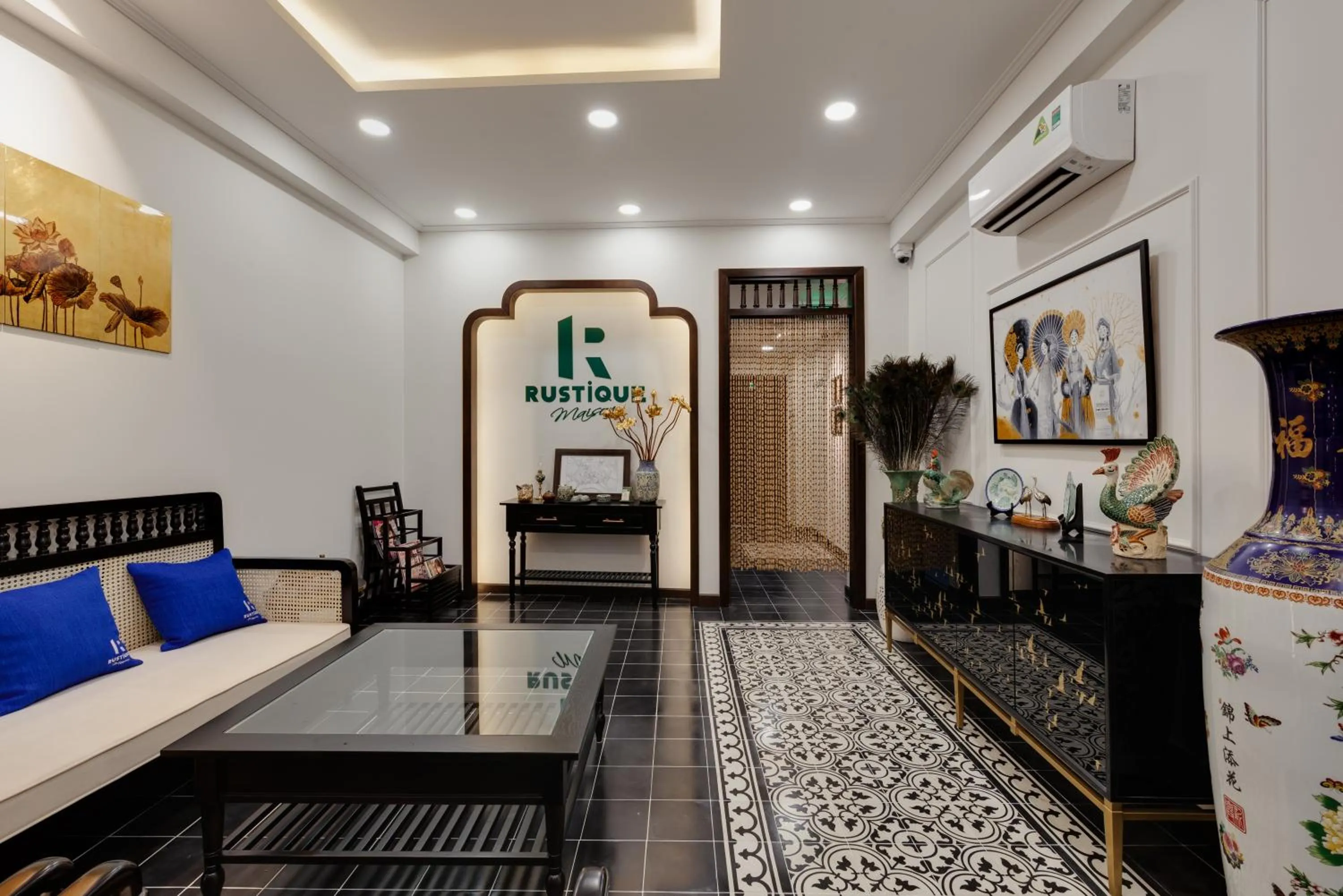 Lobby or reception in Rustique Maison