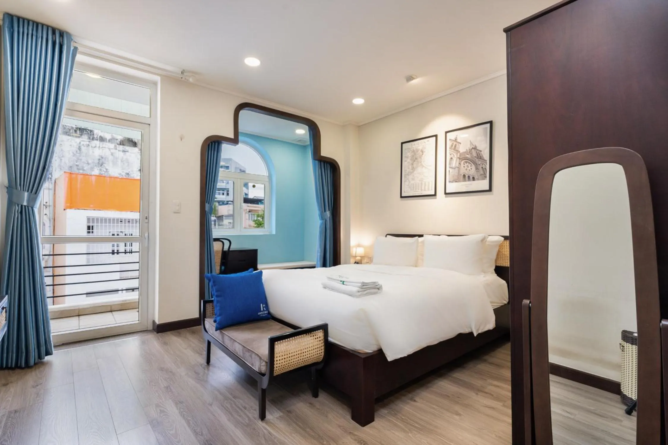 Photo of the whole room, Bed in Rustique Maison