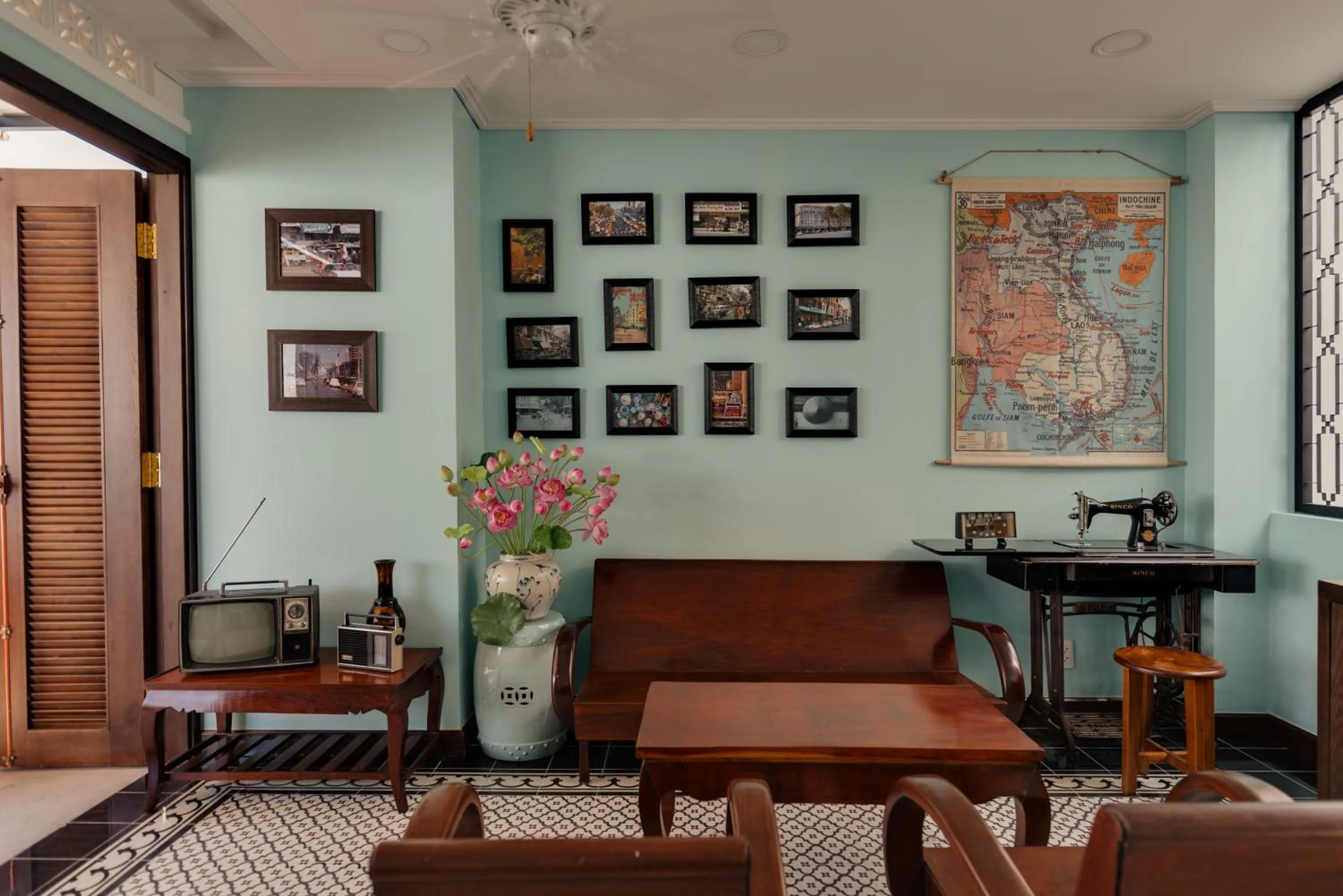 Lobby or reception in Rustique Maison