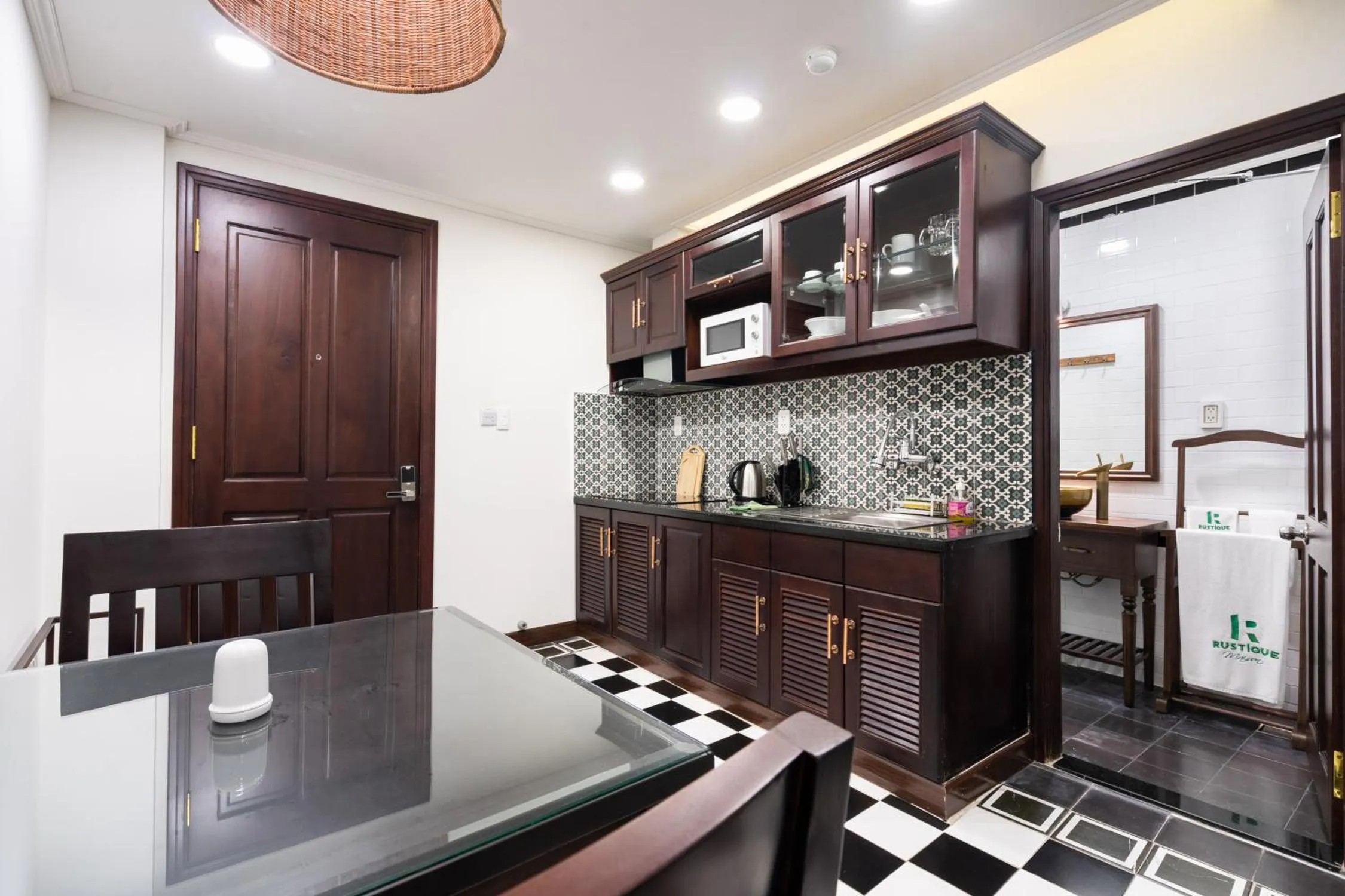 Kitchen or kitchenette in Rustique Maison
