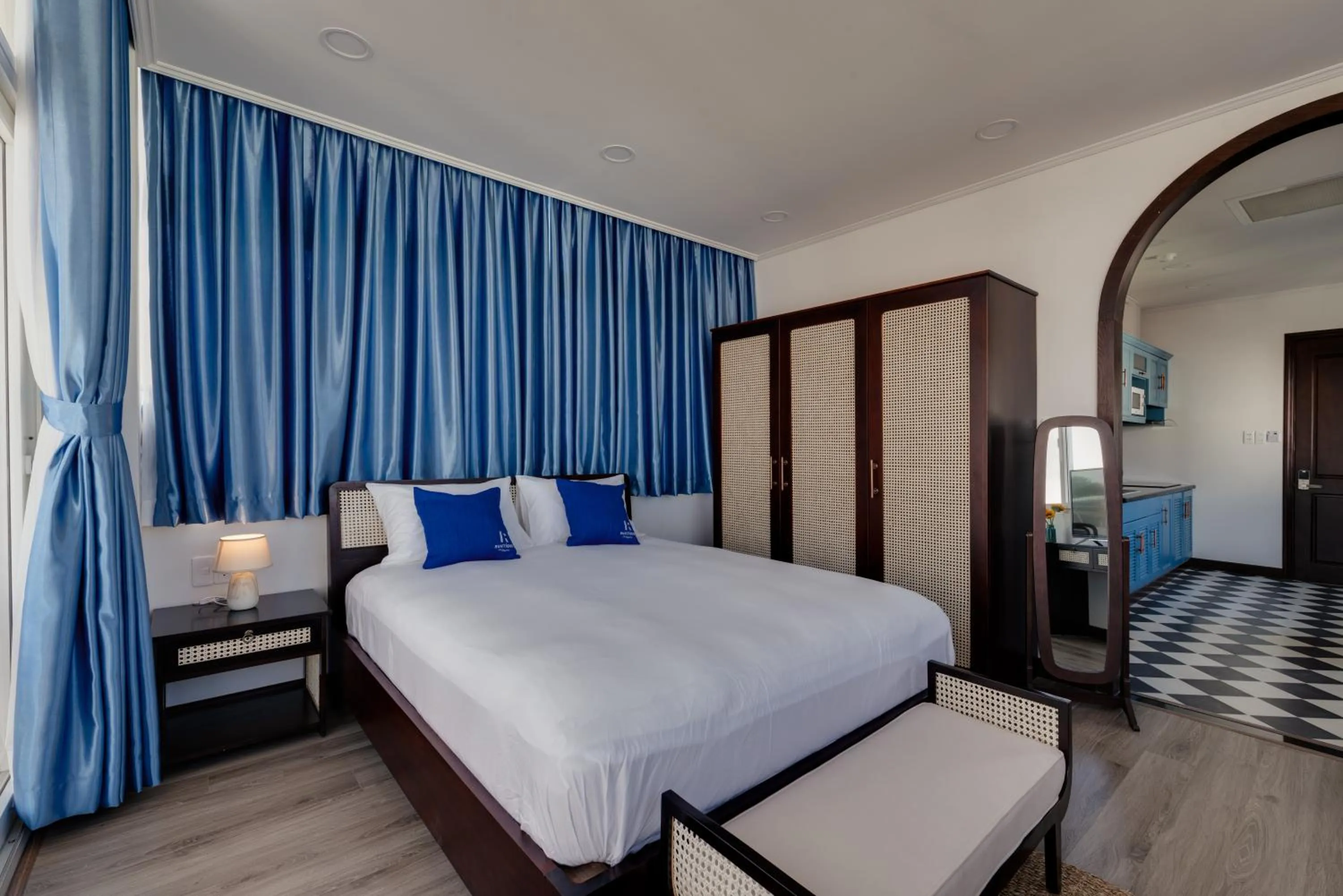 Photo of the whole room, Bed in Rustique Maison