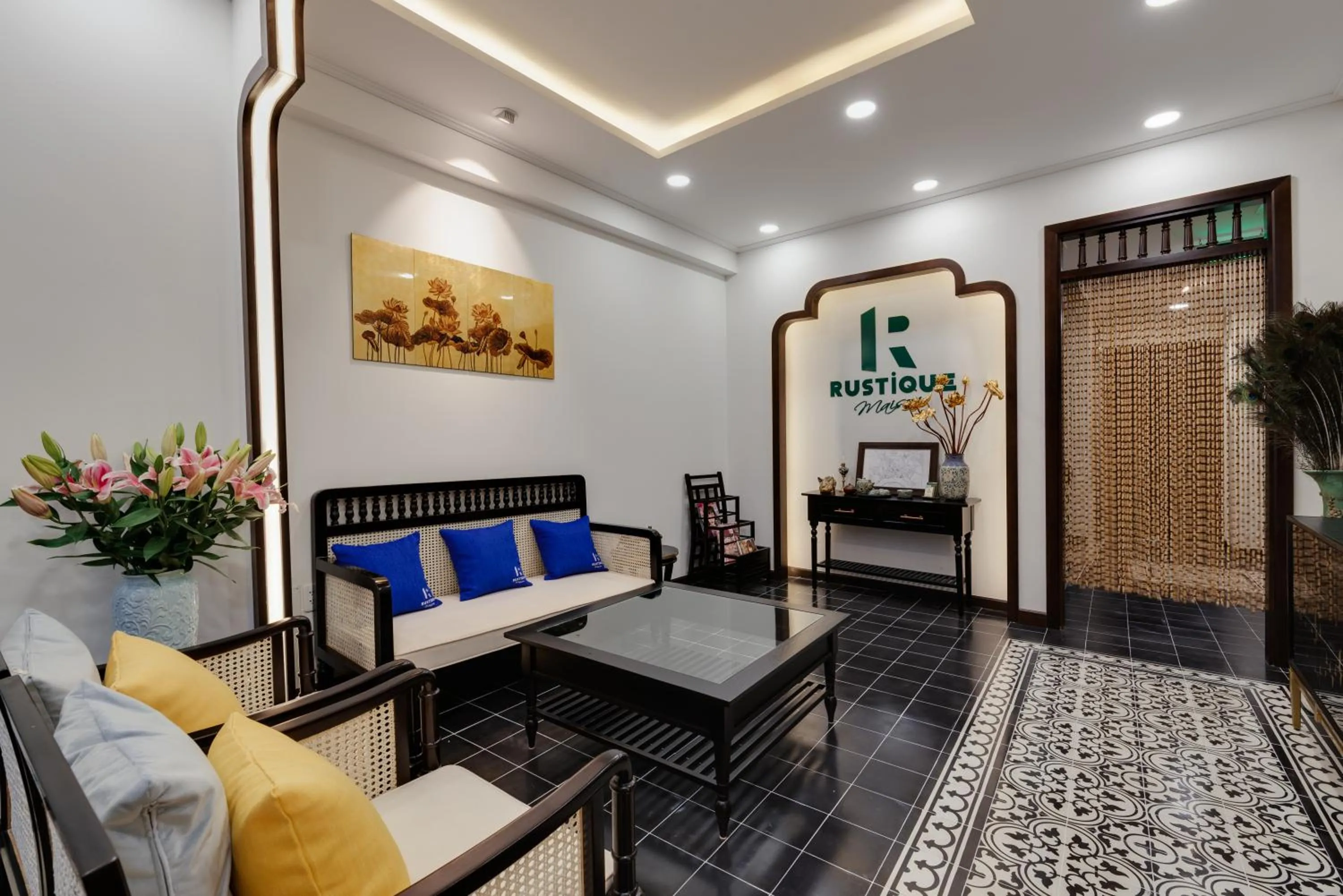 Lobby or reception in Rustique Maison