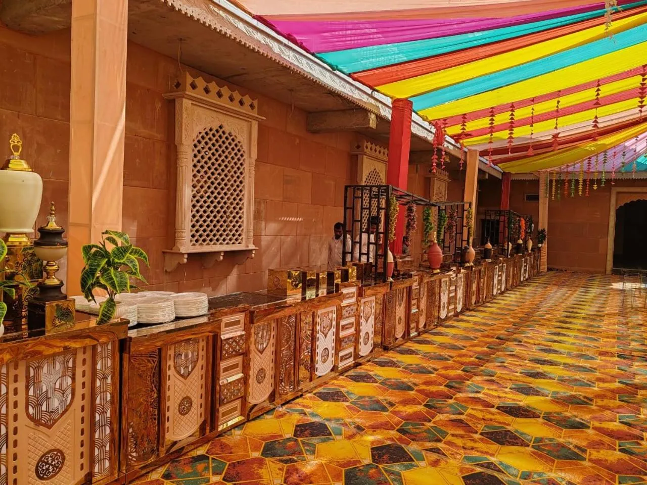 Property building in Hotel Rajwada palace