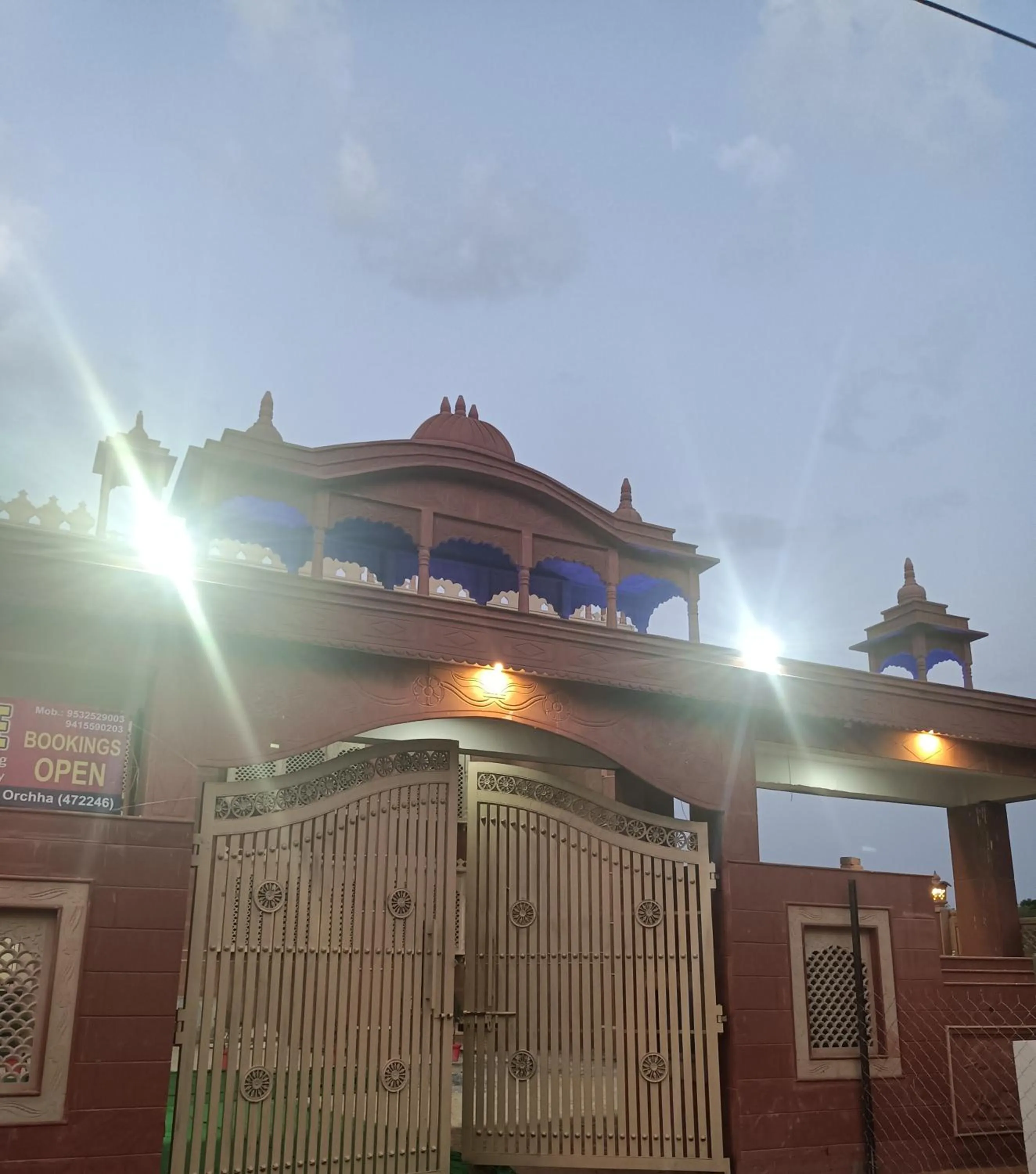 Property building in Hotel Rajwada palace