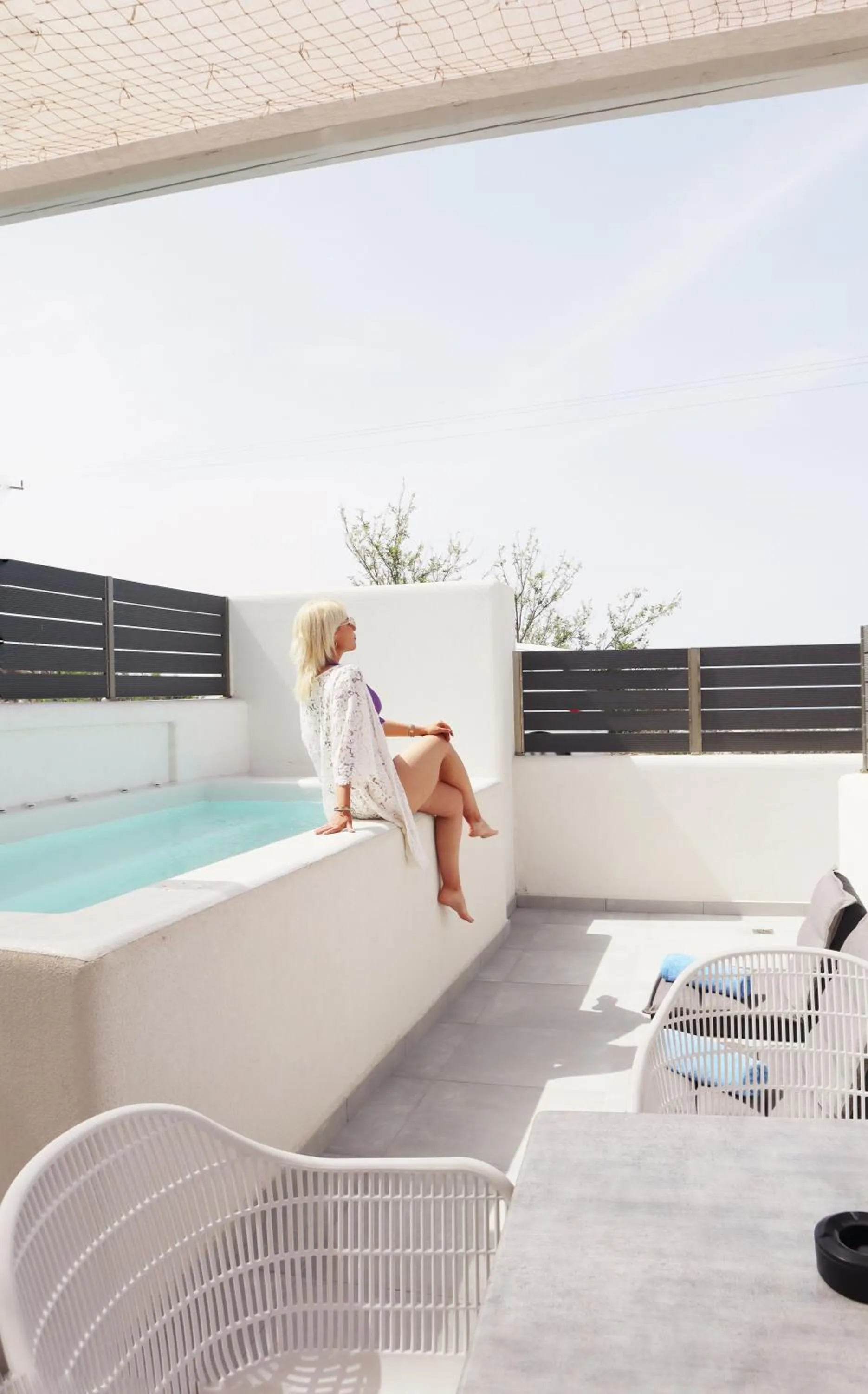 Swimming pool in SERAPIAS SUITES