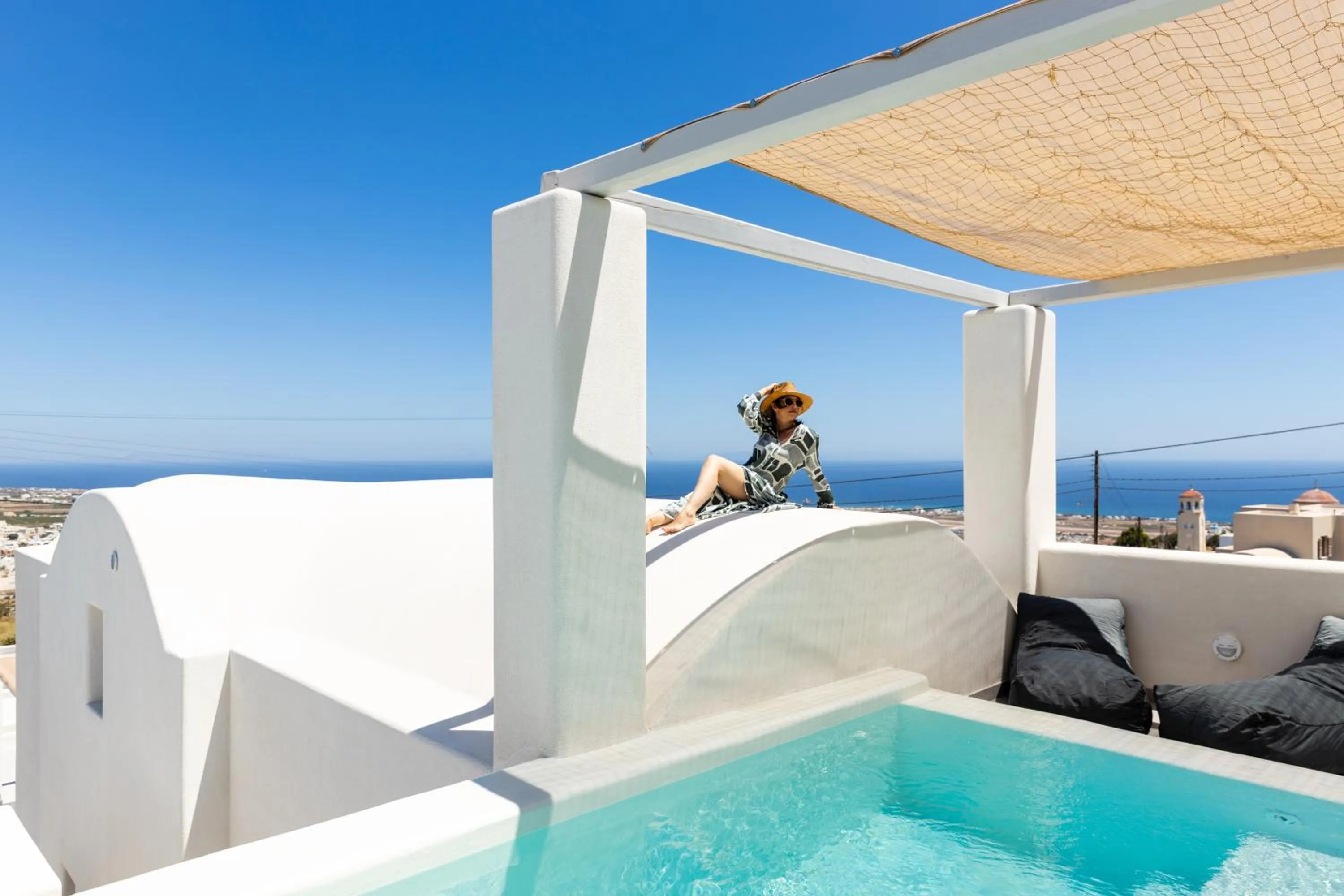 Sea view in SERAPIAS SUITES