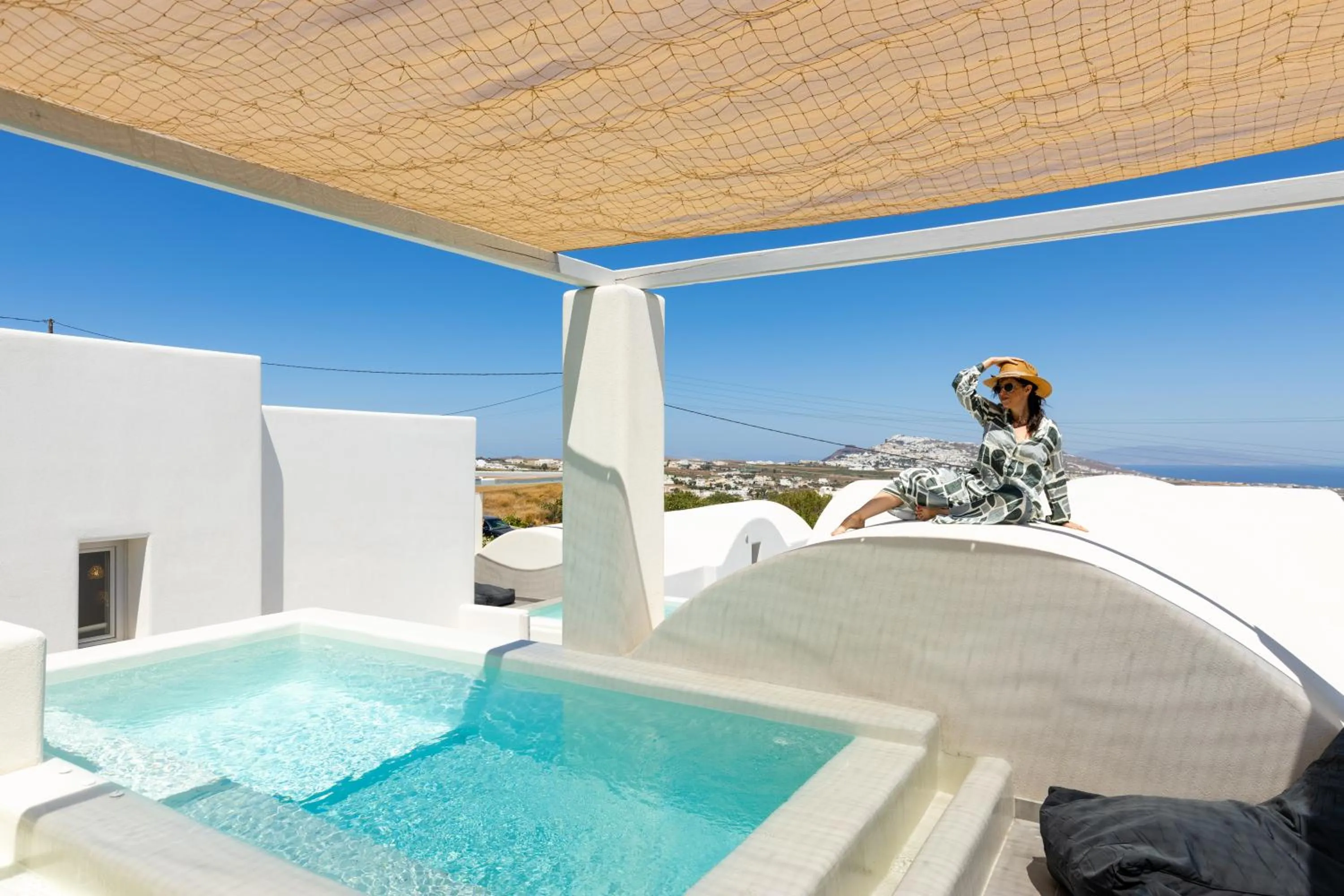 Swimming pool in SERAPIAS SUITES