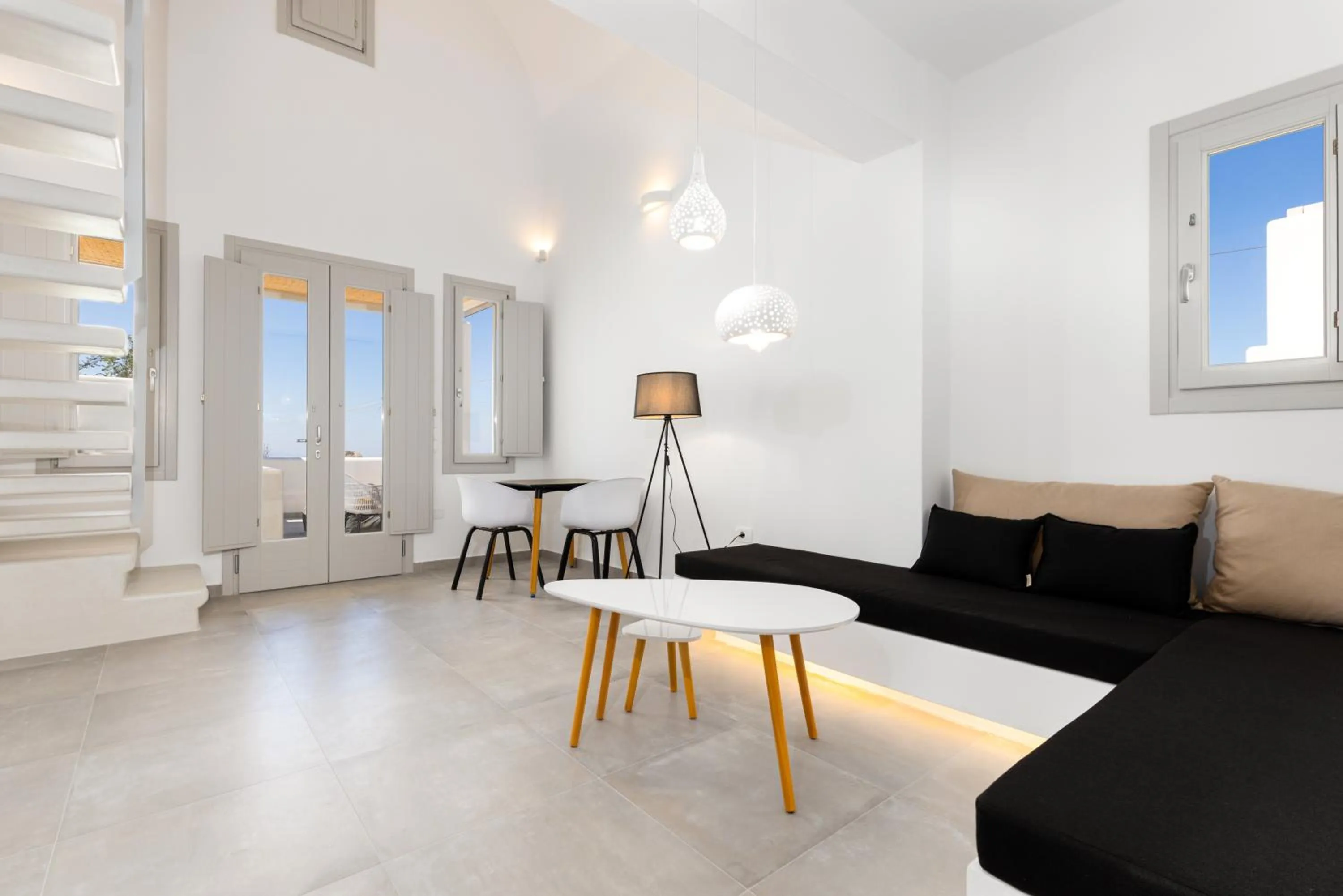 Living room in SERAPIAS SUITES