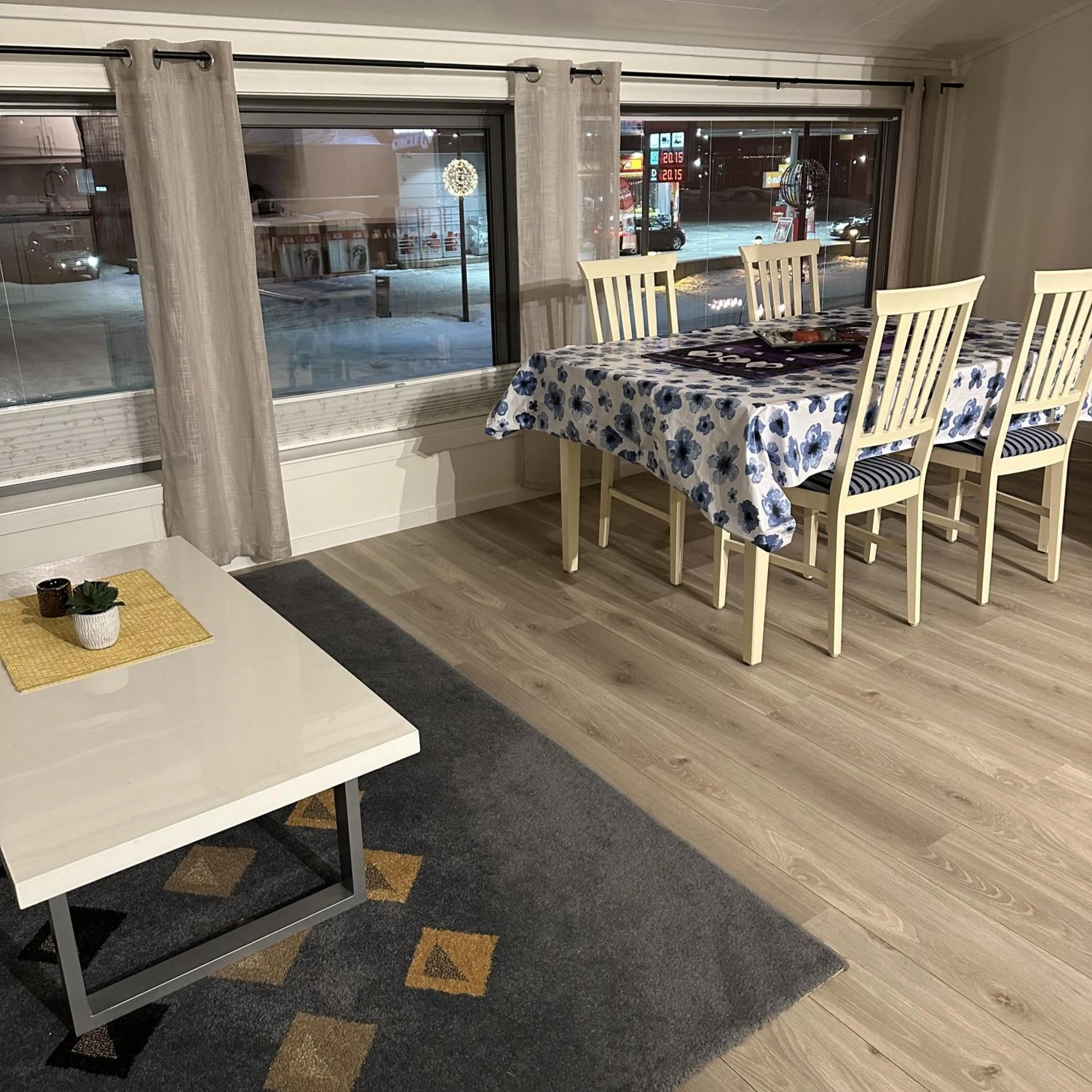 Living room in Lofoten Overnatting - Leknes