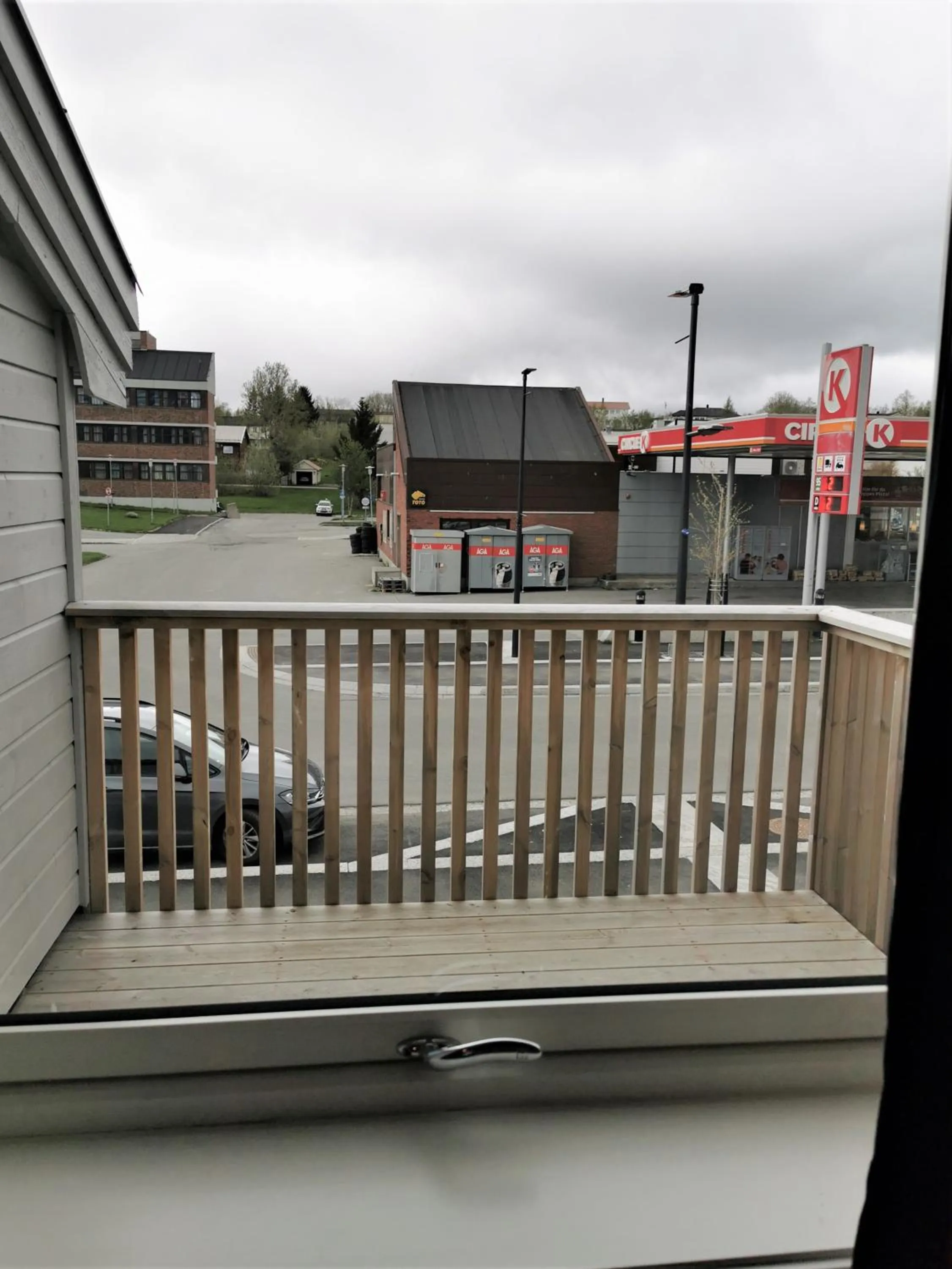 Balcony/Terrace in Lofoten Overnatting - Leknes