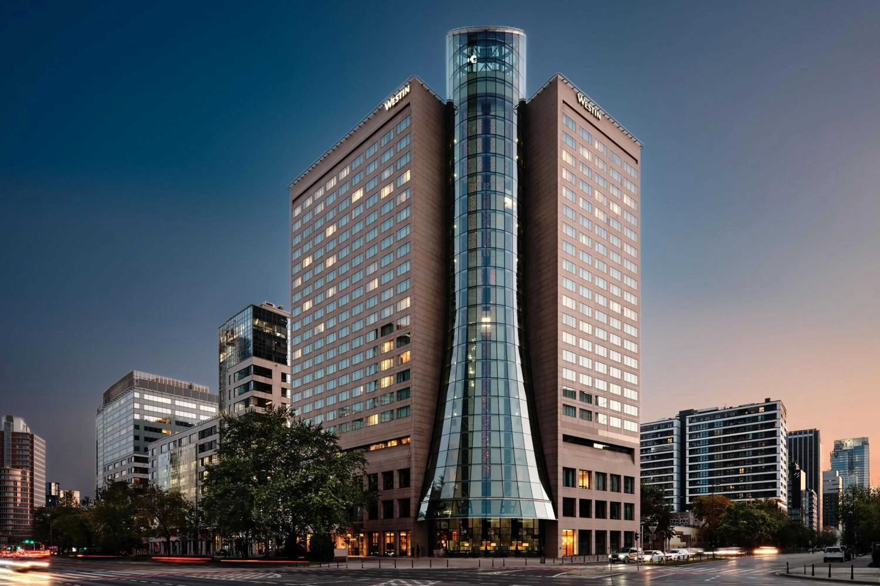 Property building in The Westin Warsaw