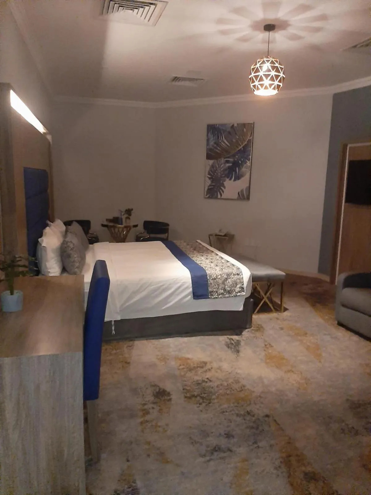 Bed in شقق منازل سوات للشقق المخدومة