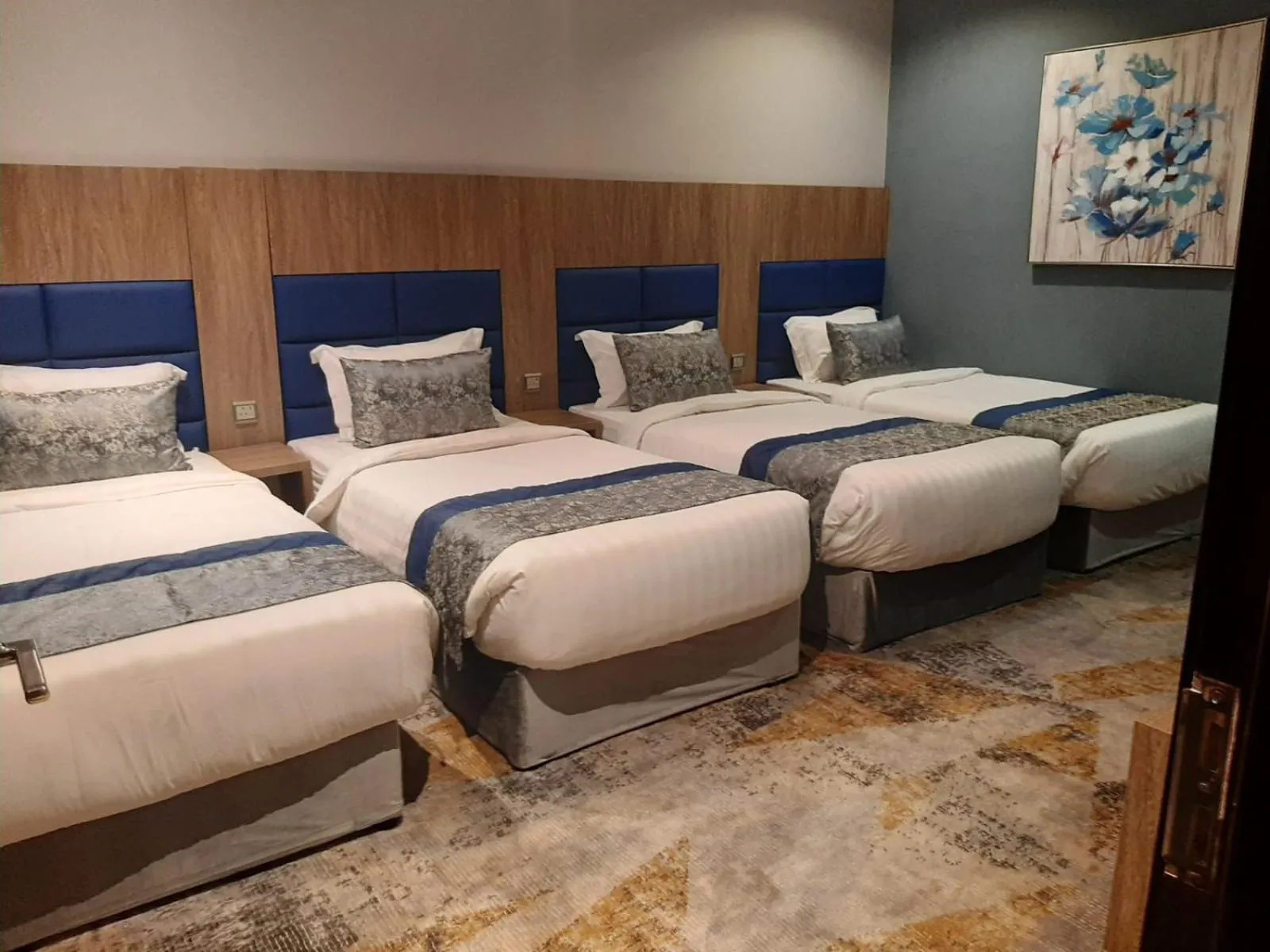 Bed in شقق منازل سوات للشقق المخدومة