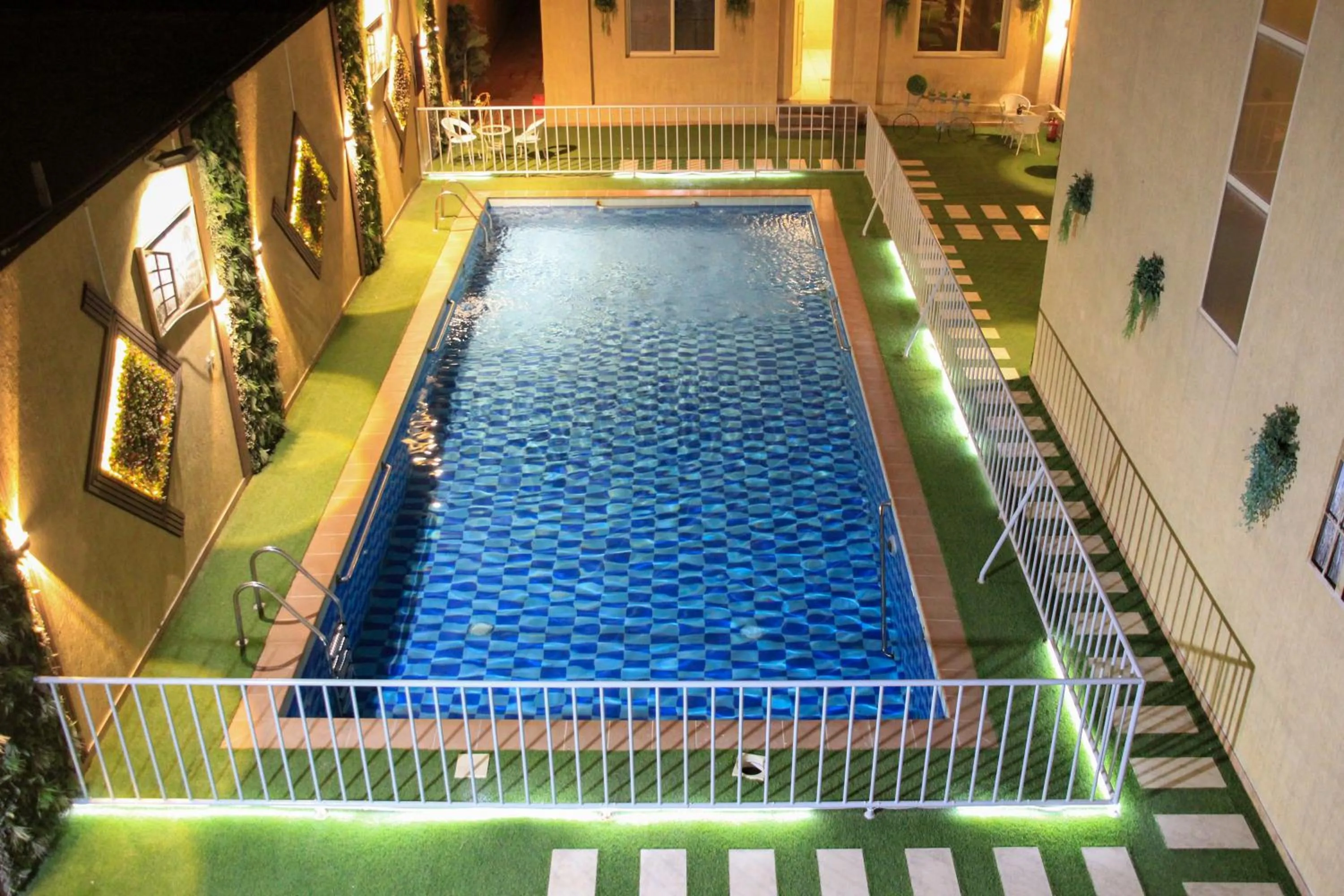 Pool view in شقق منازل سوات للشقق المخدومة