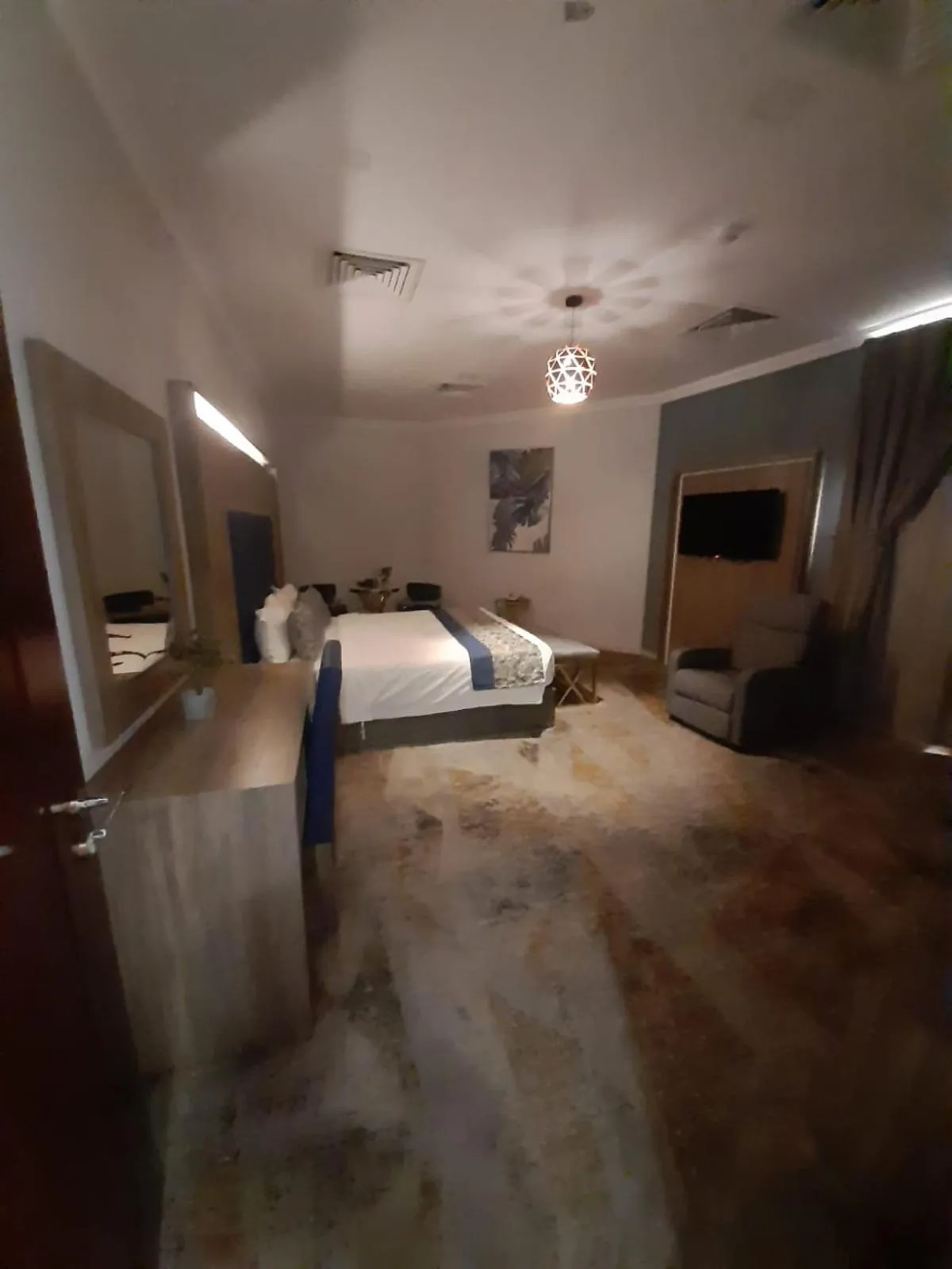 Bed in شقق منازل سوات للشقق المخدومة