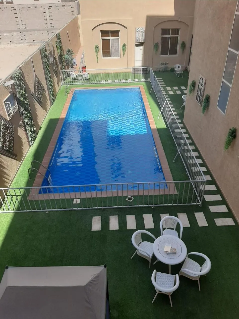 Patio in شقق منازل سوات للشقق المخدومة