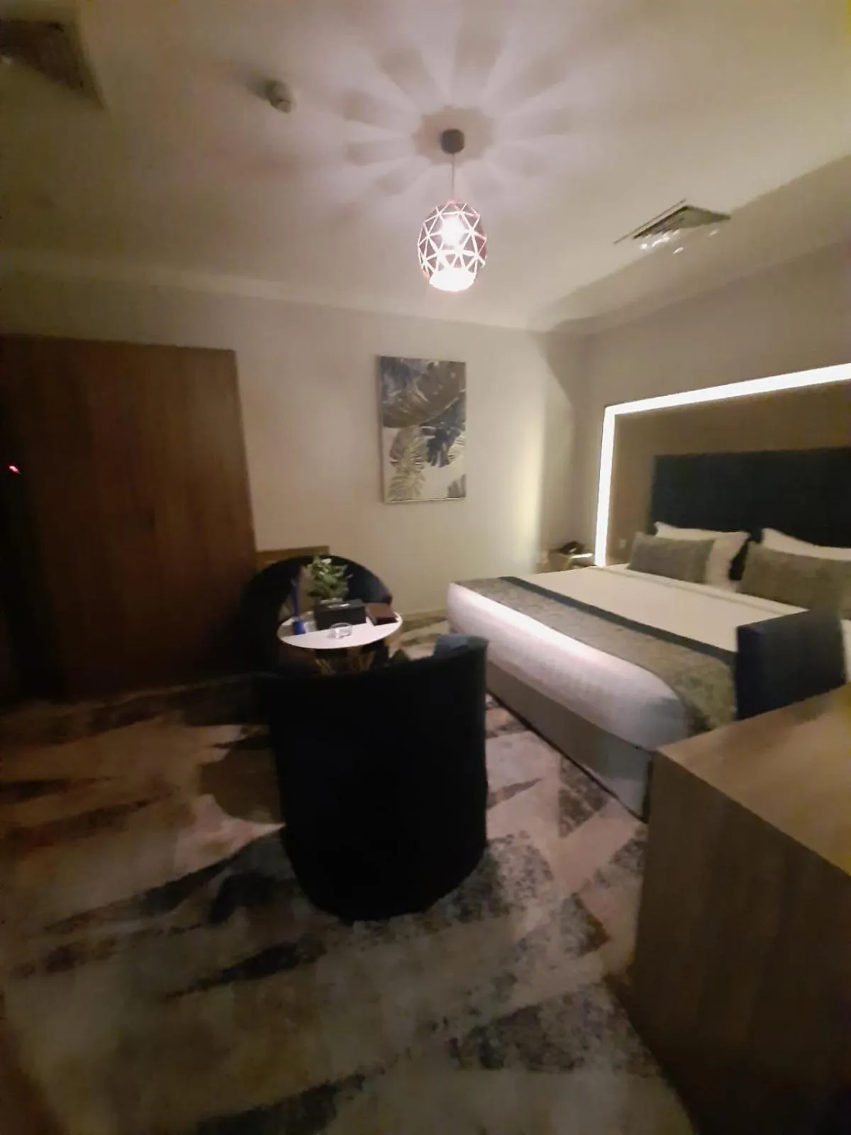 Bed in شقق منازل سوات للشقق المخدومة