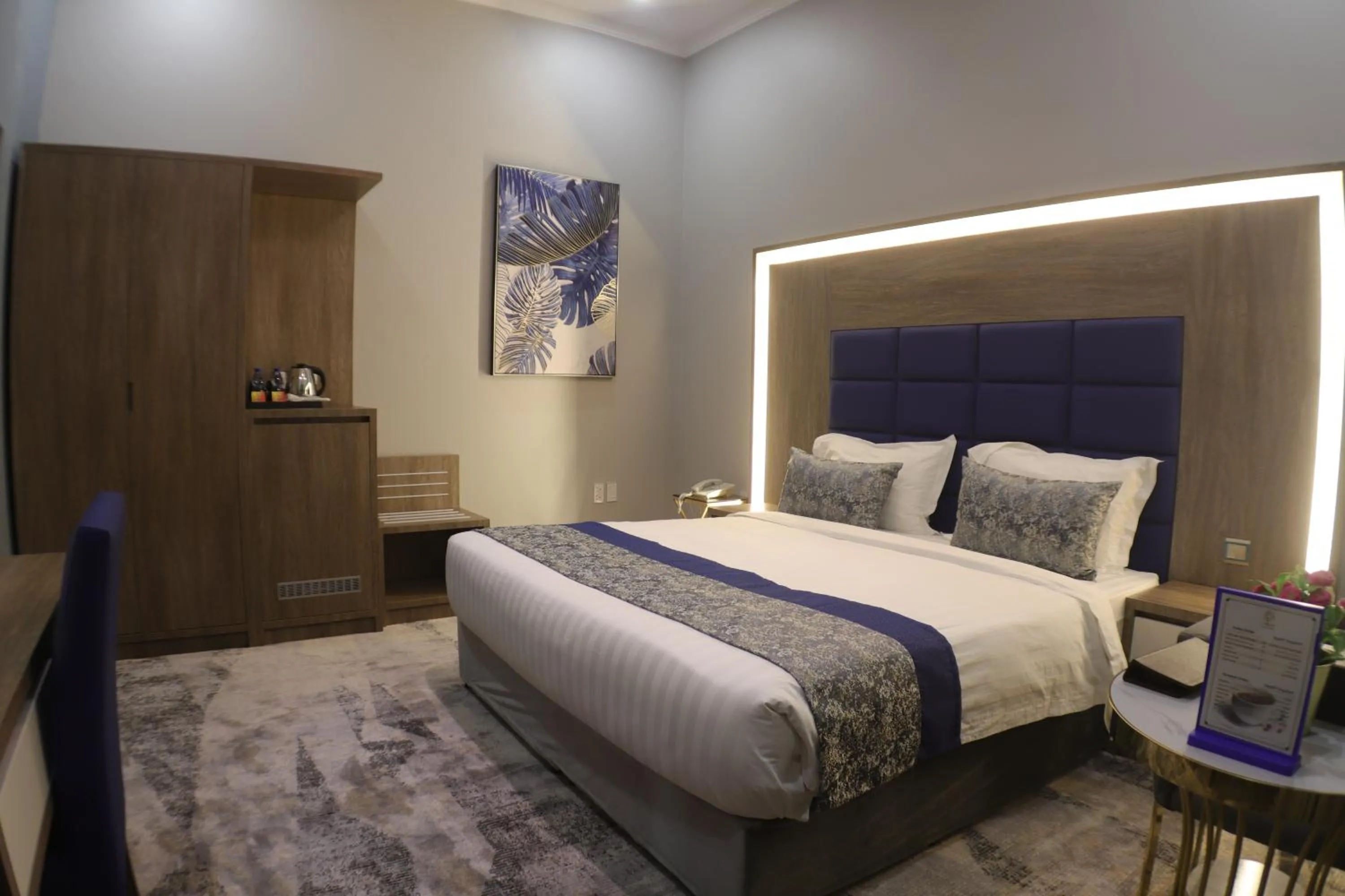Bed in شقق منازل سوات للشقق المخدومة