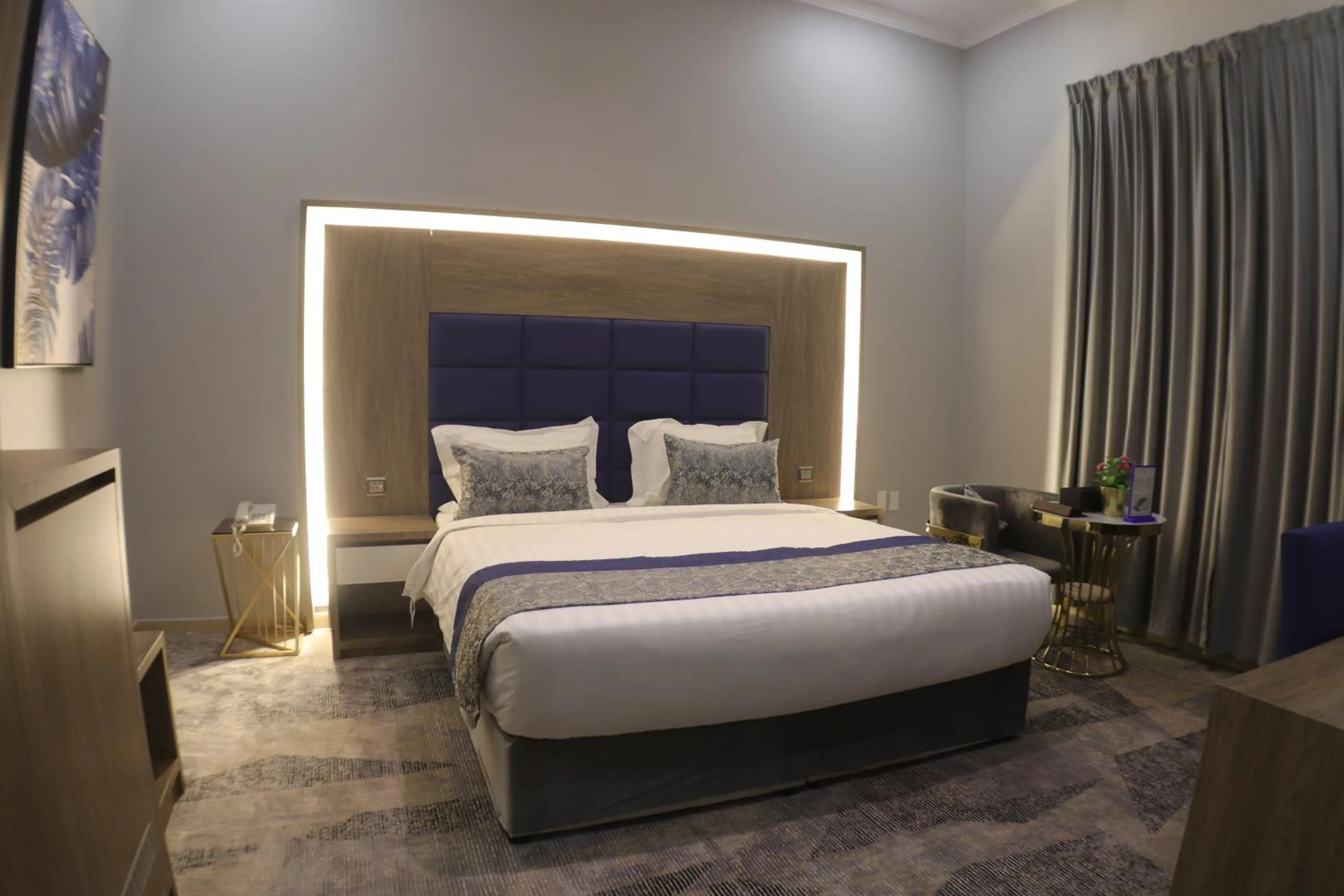 Bed in شقق منازل سوات للشقق المخدومة