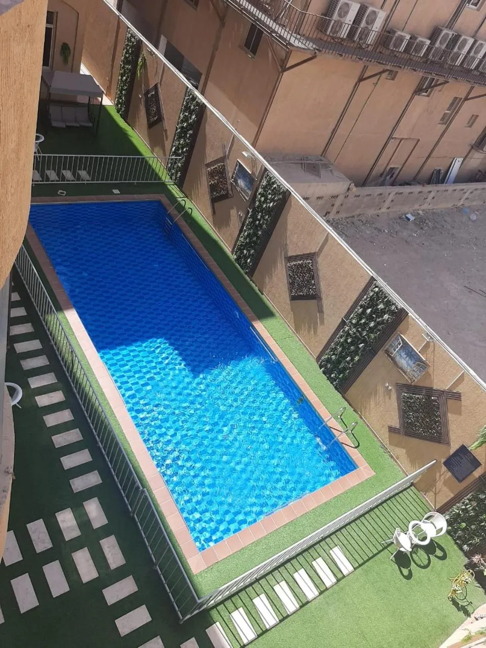 Pool view in شقق منازل سوات للشقق المخدومة