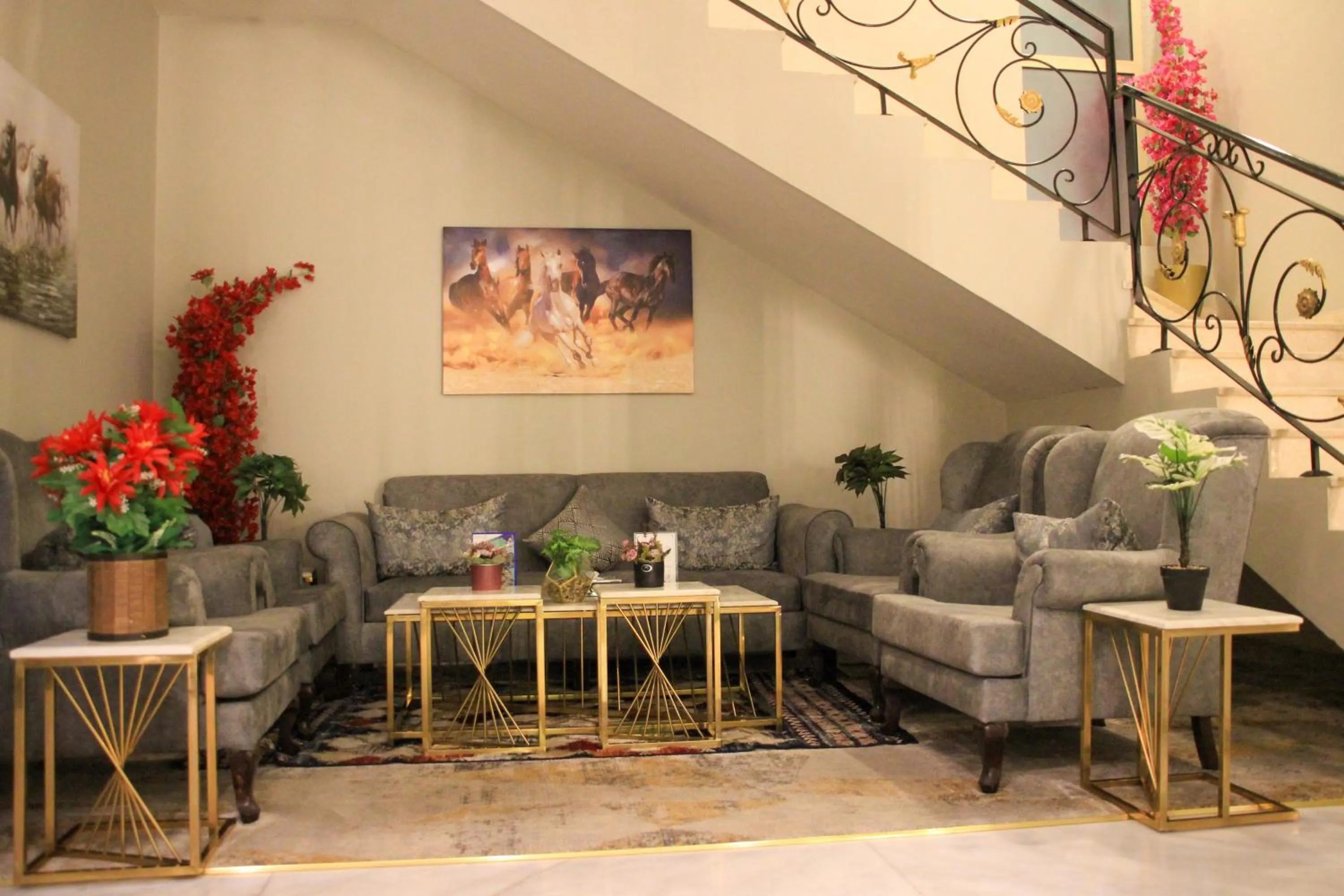 Lobby or reception in شقق منازل سوات للشقق المخدومة