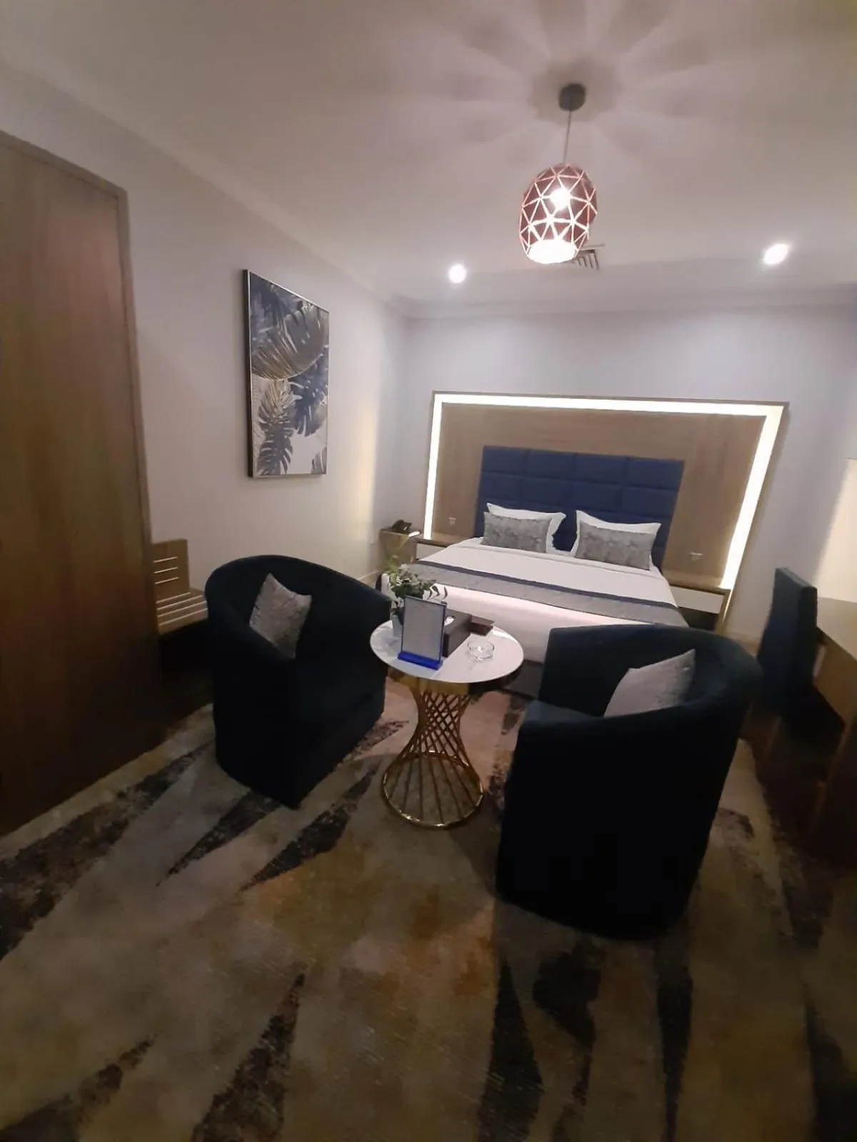 Bed in شقق منازل سوات للشقق المخدومة