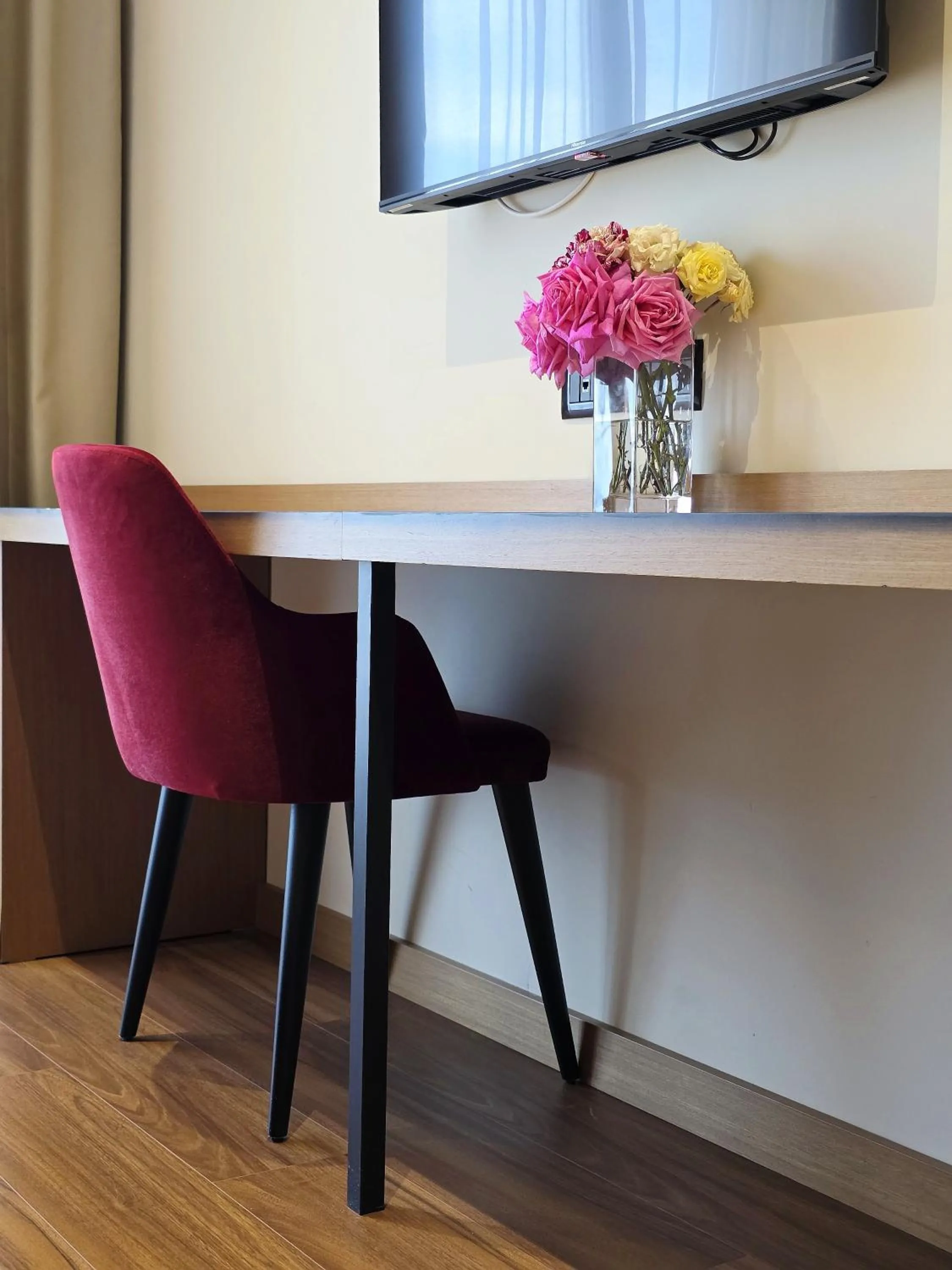 Bedroom in Valza Boutique Hotel