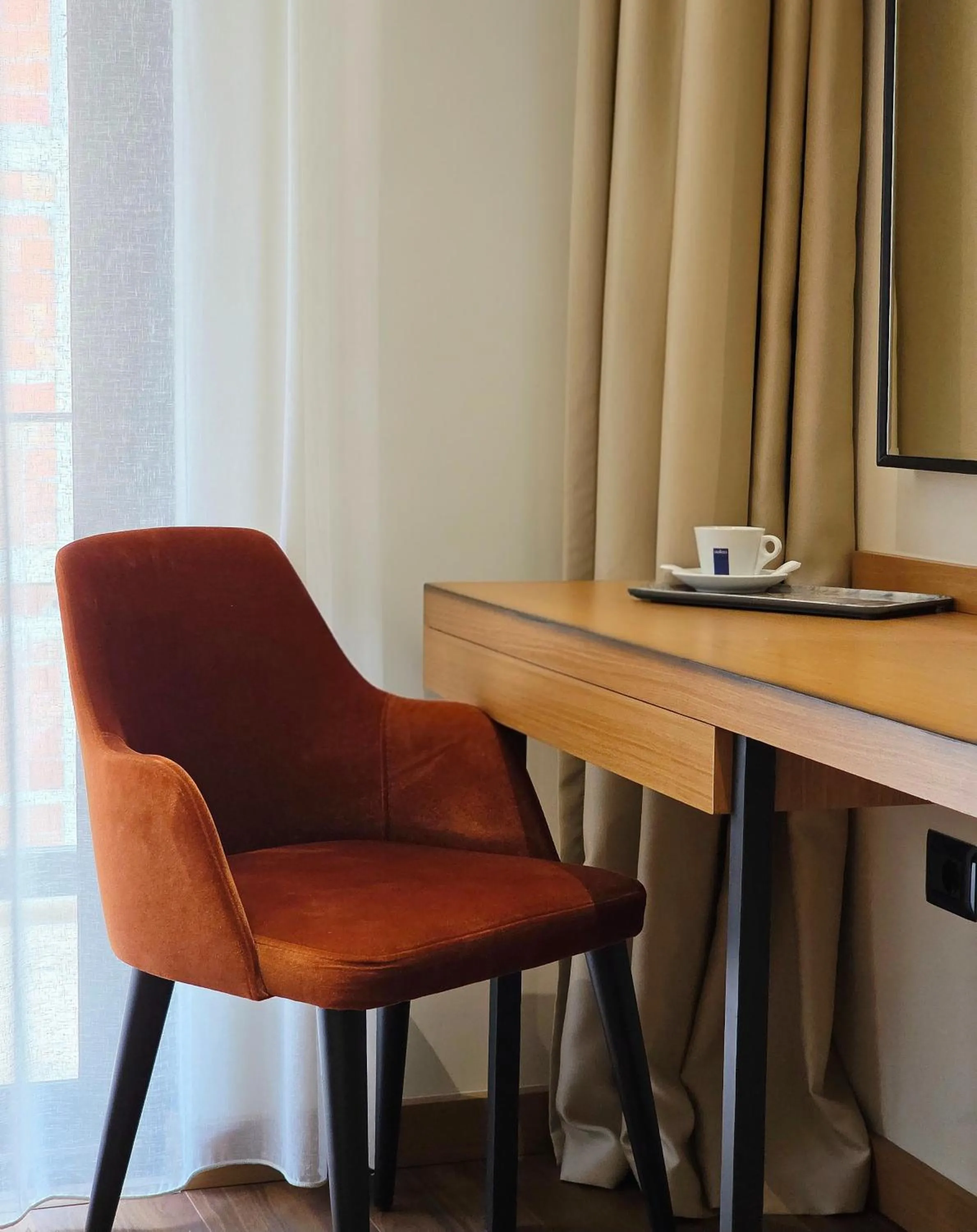 Bedroom in Valza Boutique Hotel