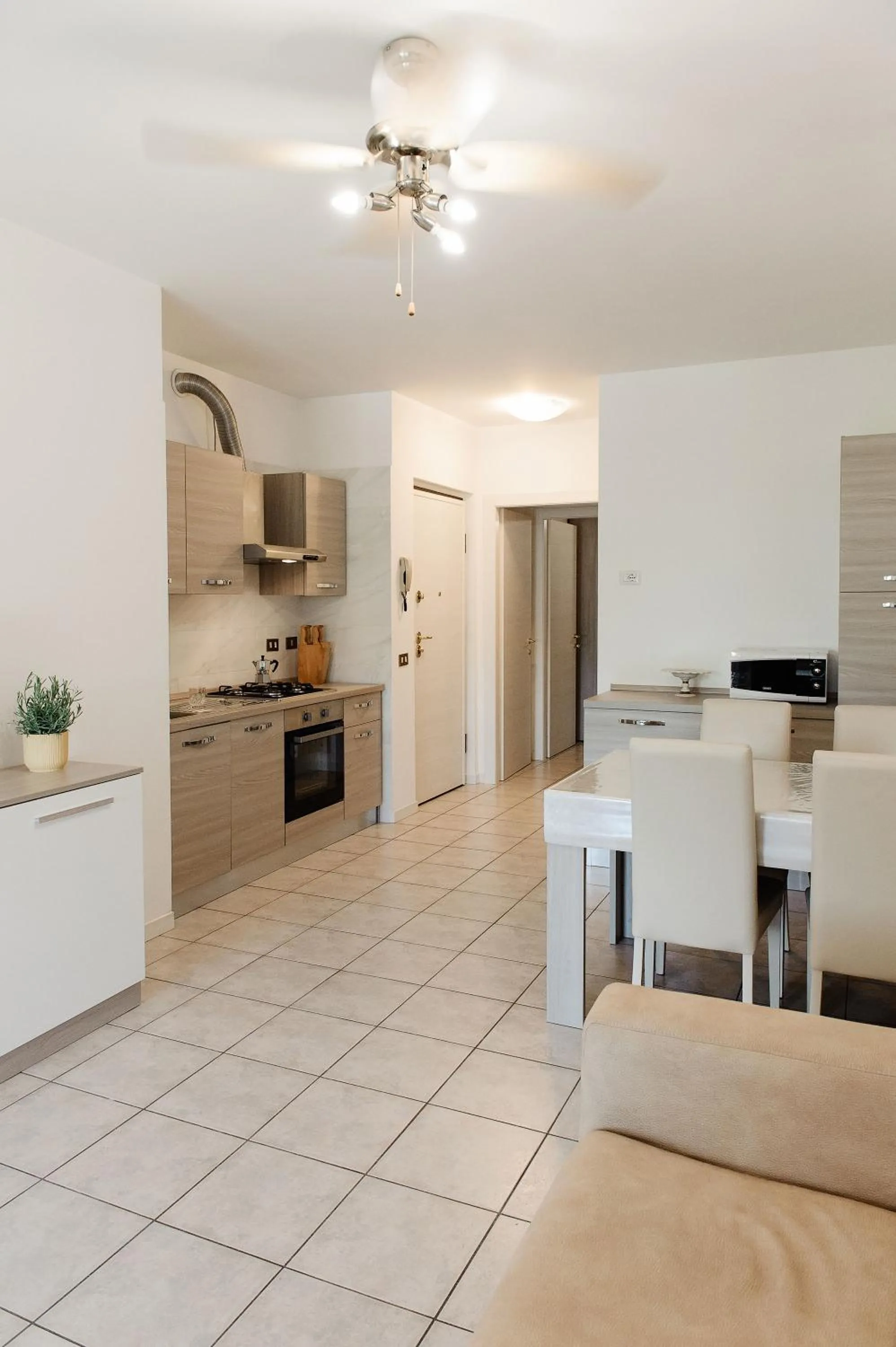 Kitchen or kitchenette in Appartamento Afrodite
