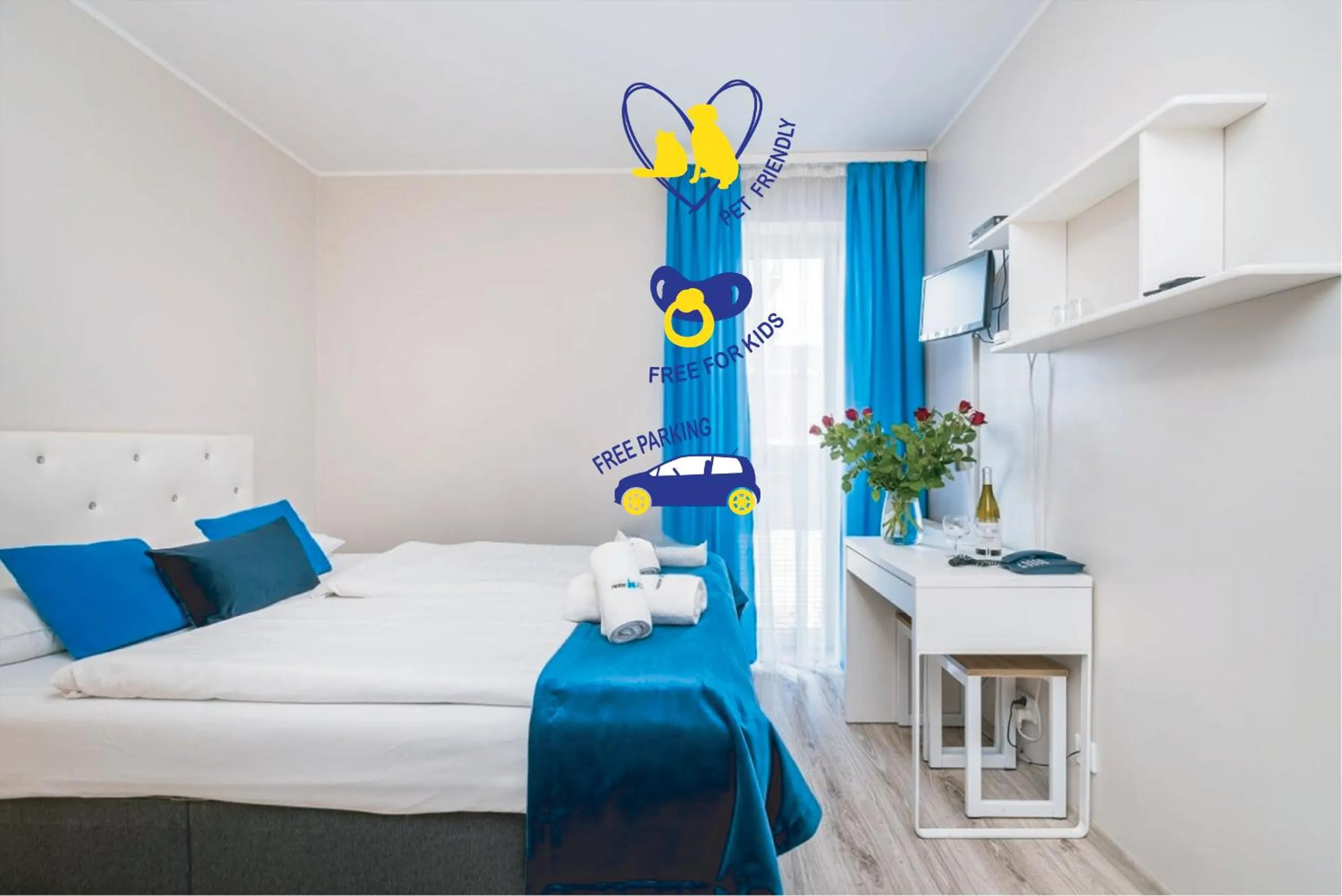 Animals, Bed in Hotel Nowa Panorama