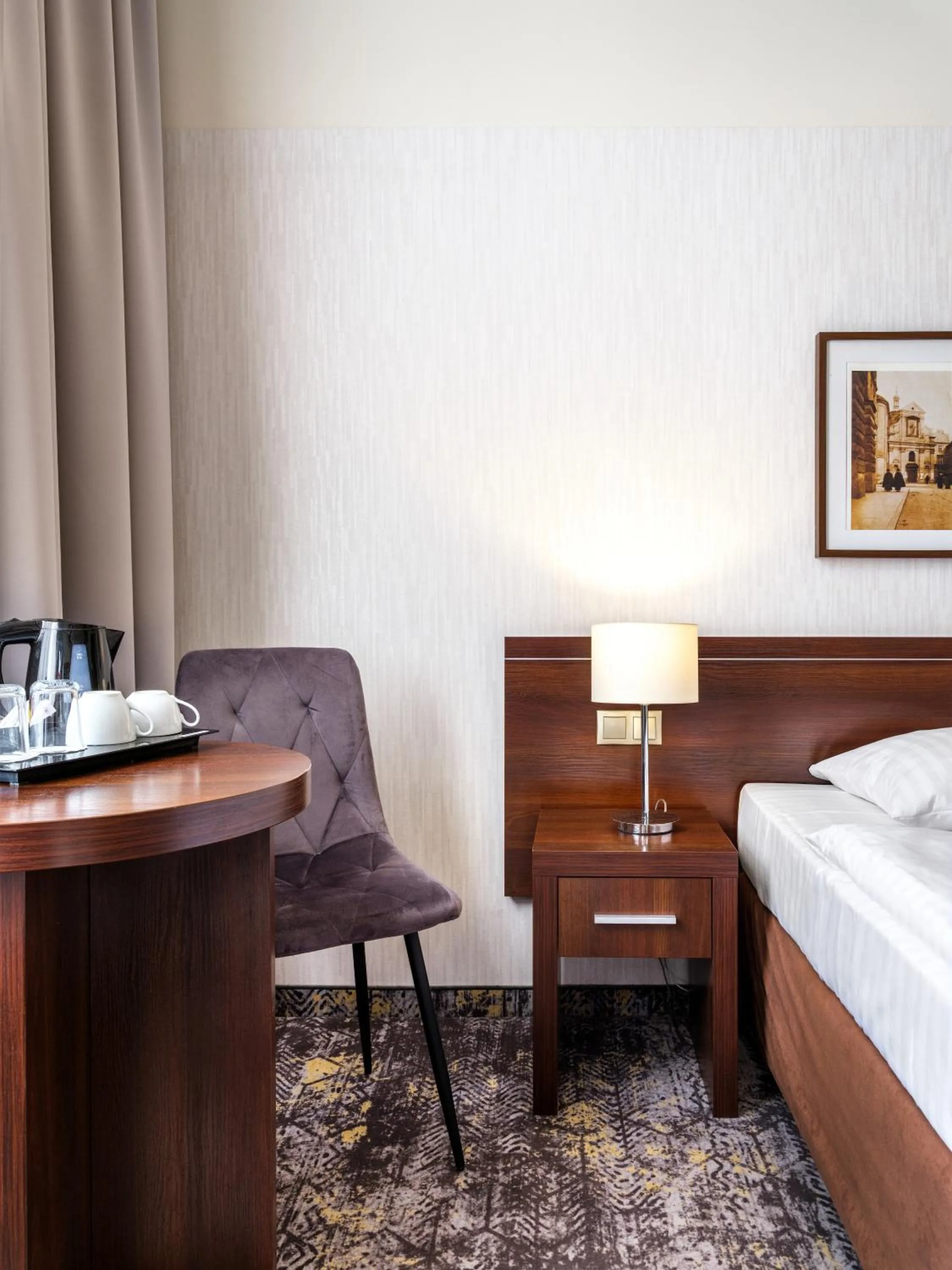 Photo of the whole room, Bed in Hotel Rezydent