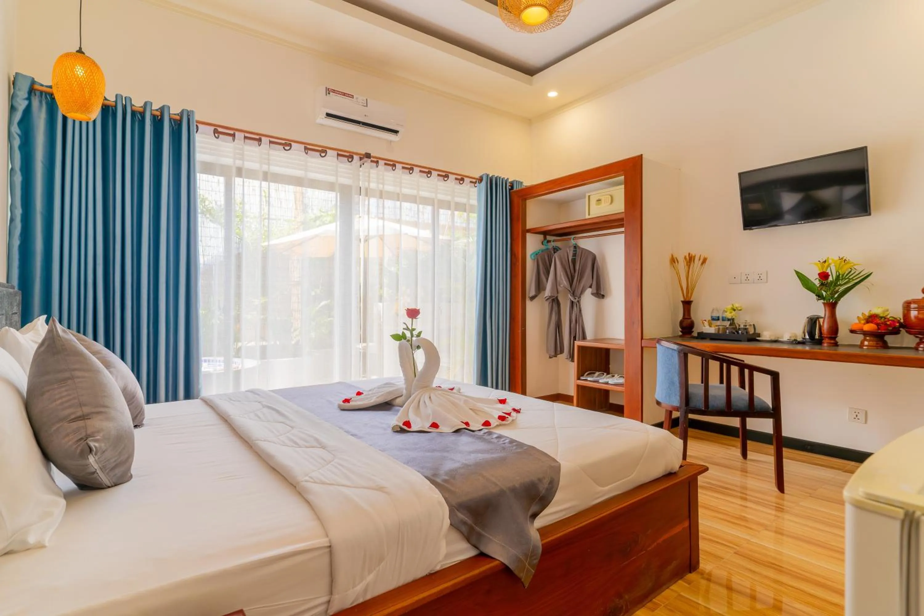 Bed in Angkor Rithy Boutiquese