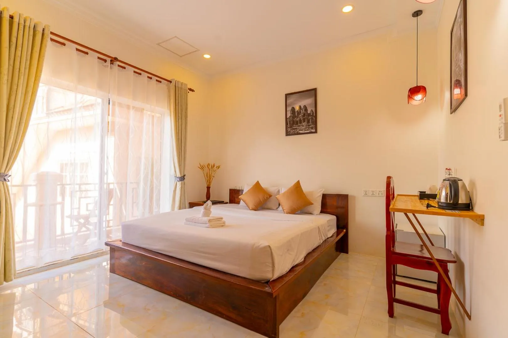 Bed in Angkor Rithy Boutiquese