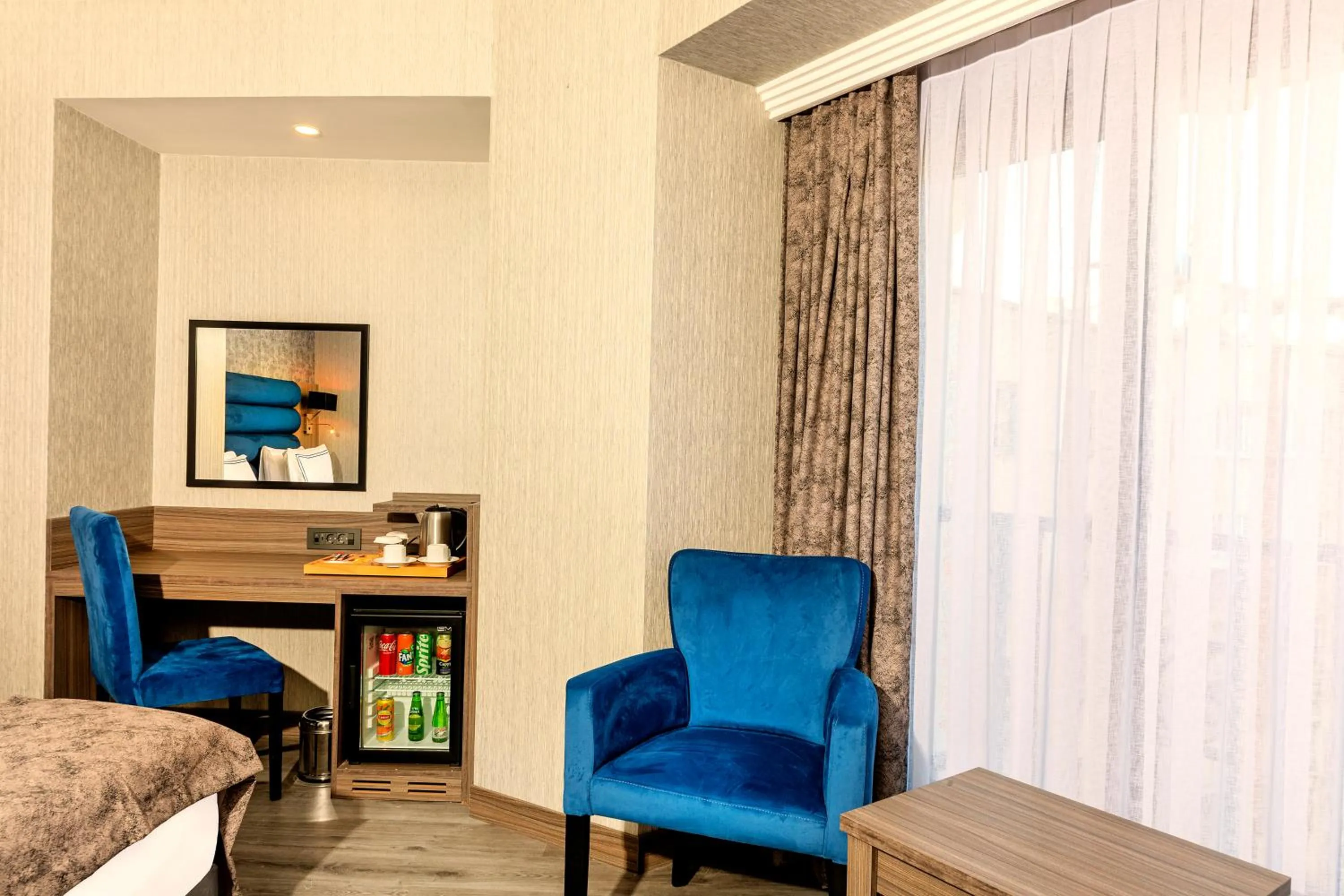 Seating area in Demiray Hotel Old City