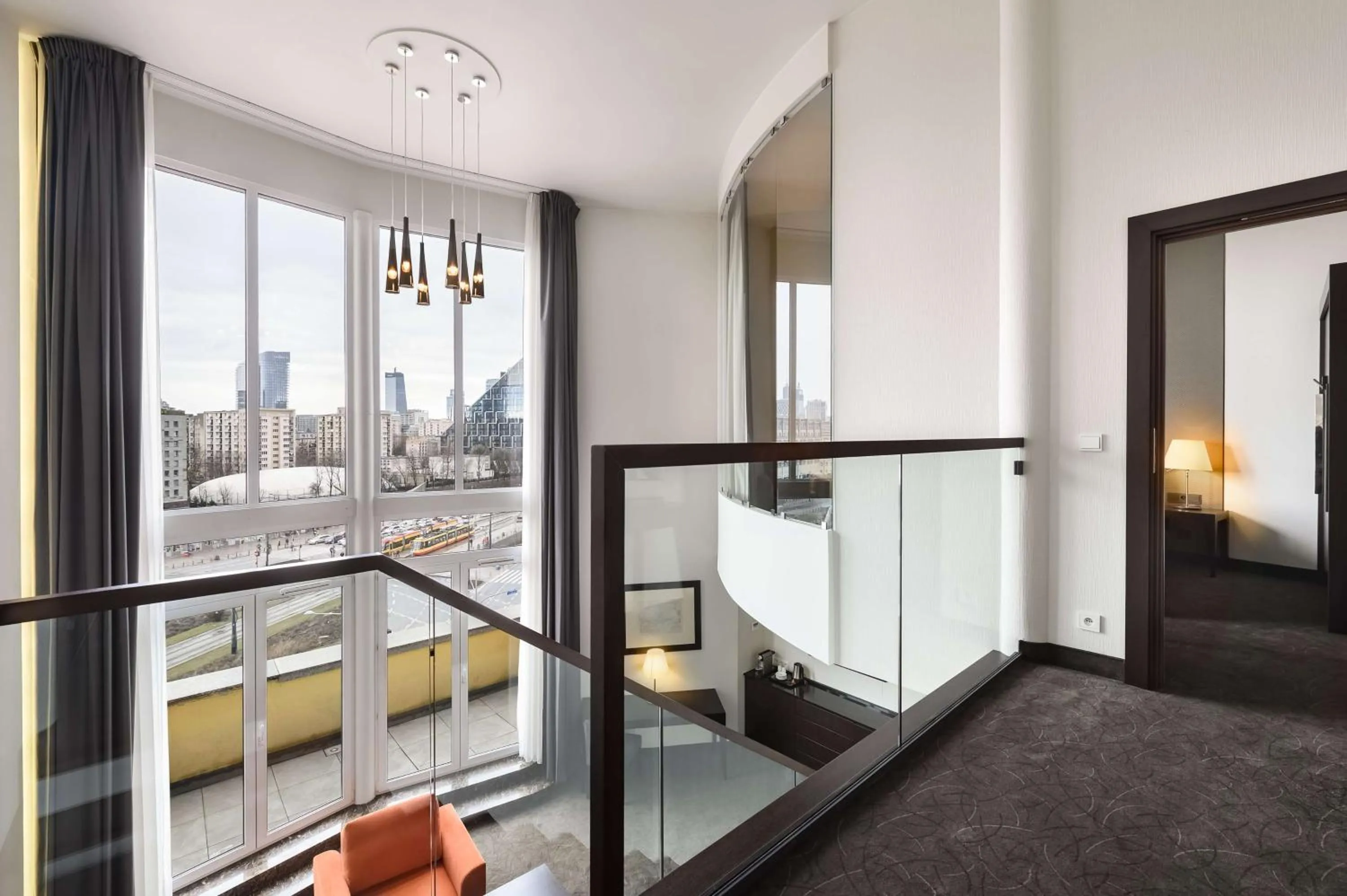 Balcony/Terrace in Radisson Blu Sobieski