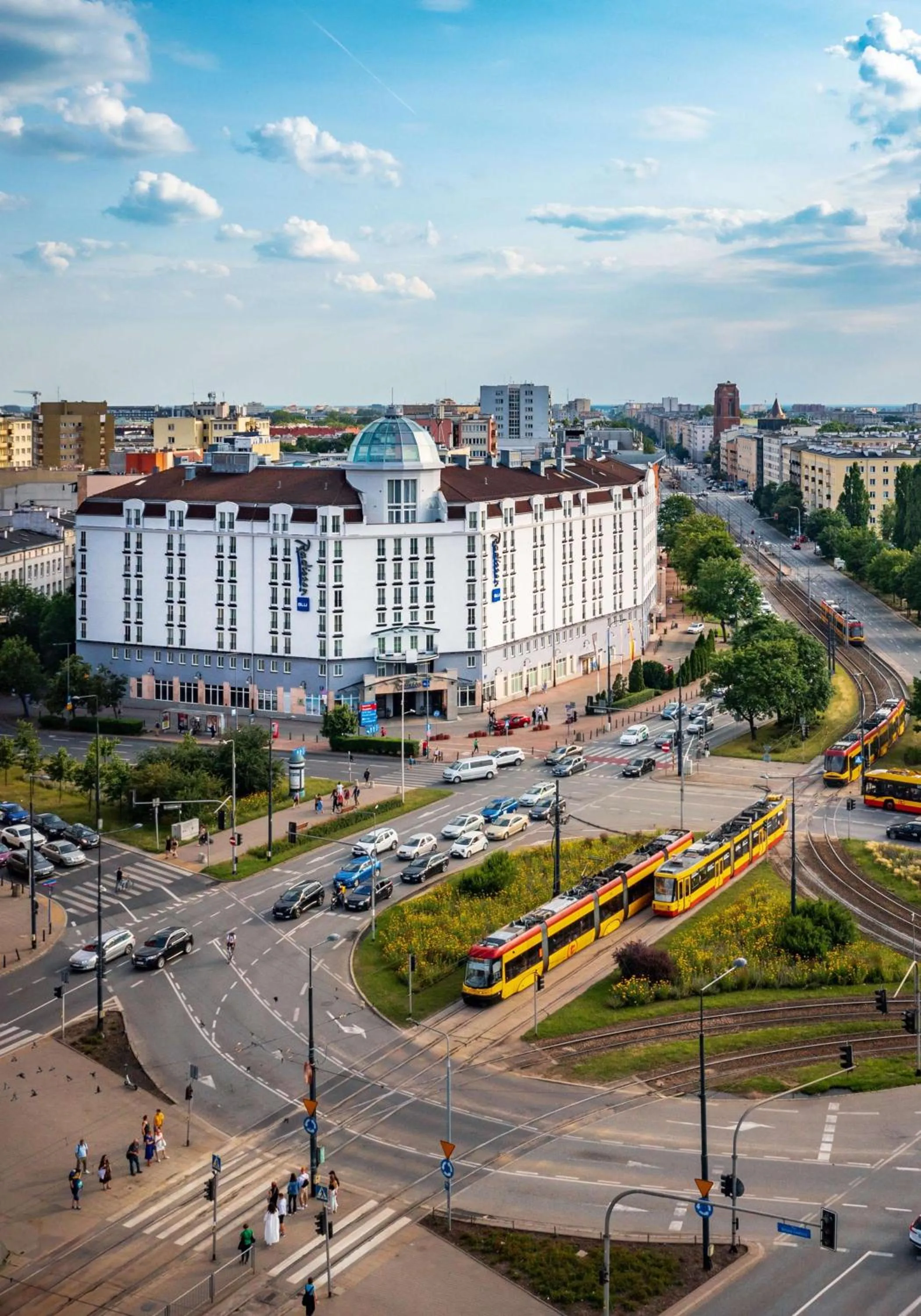 Property building in Radisson Blu Sobieski