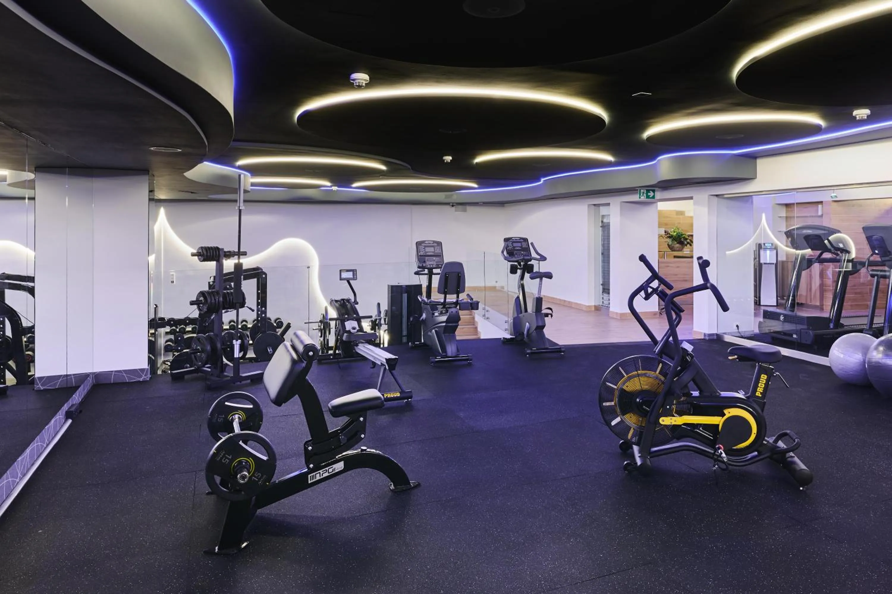 Fitness centre/facilities in Radisson Blu Sobieski