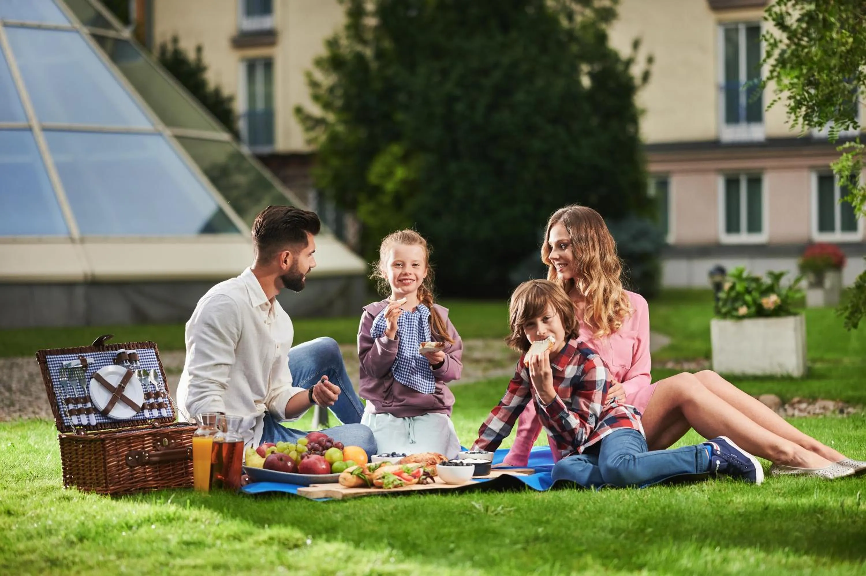 Family in Radisson Blu Sobieski
