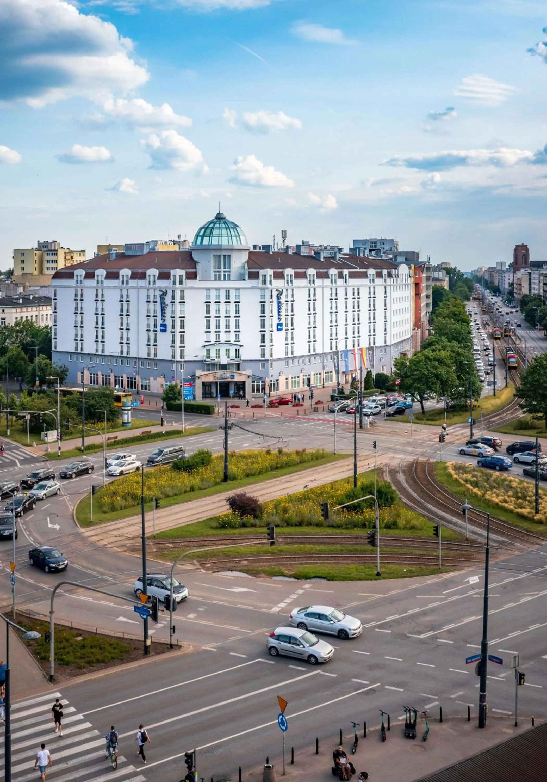 Property building in Radisson Blu Sobieski