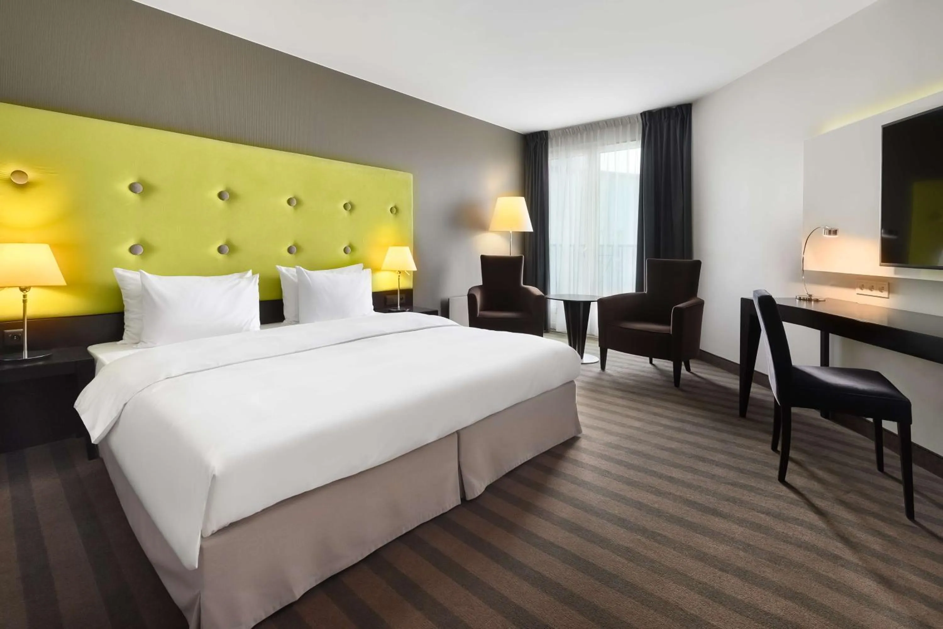 Bedroom, Bed in Radisson Blu Sobieski