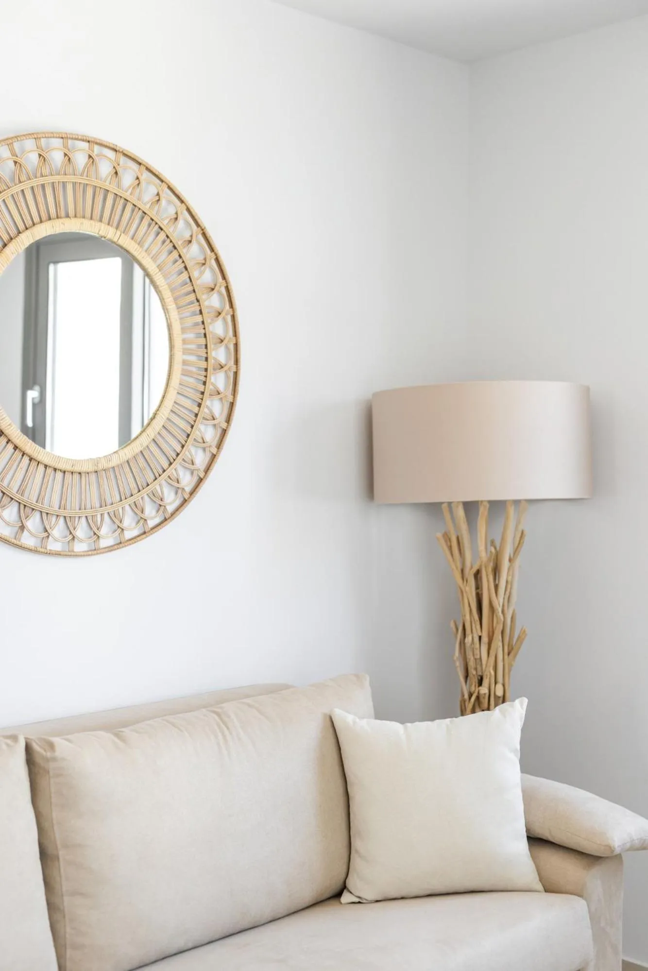 Living room in Amalthia Luxury Suites