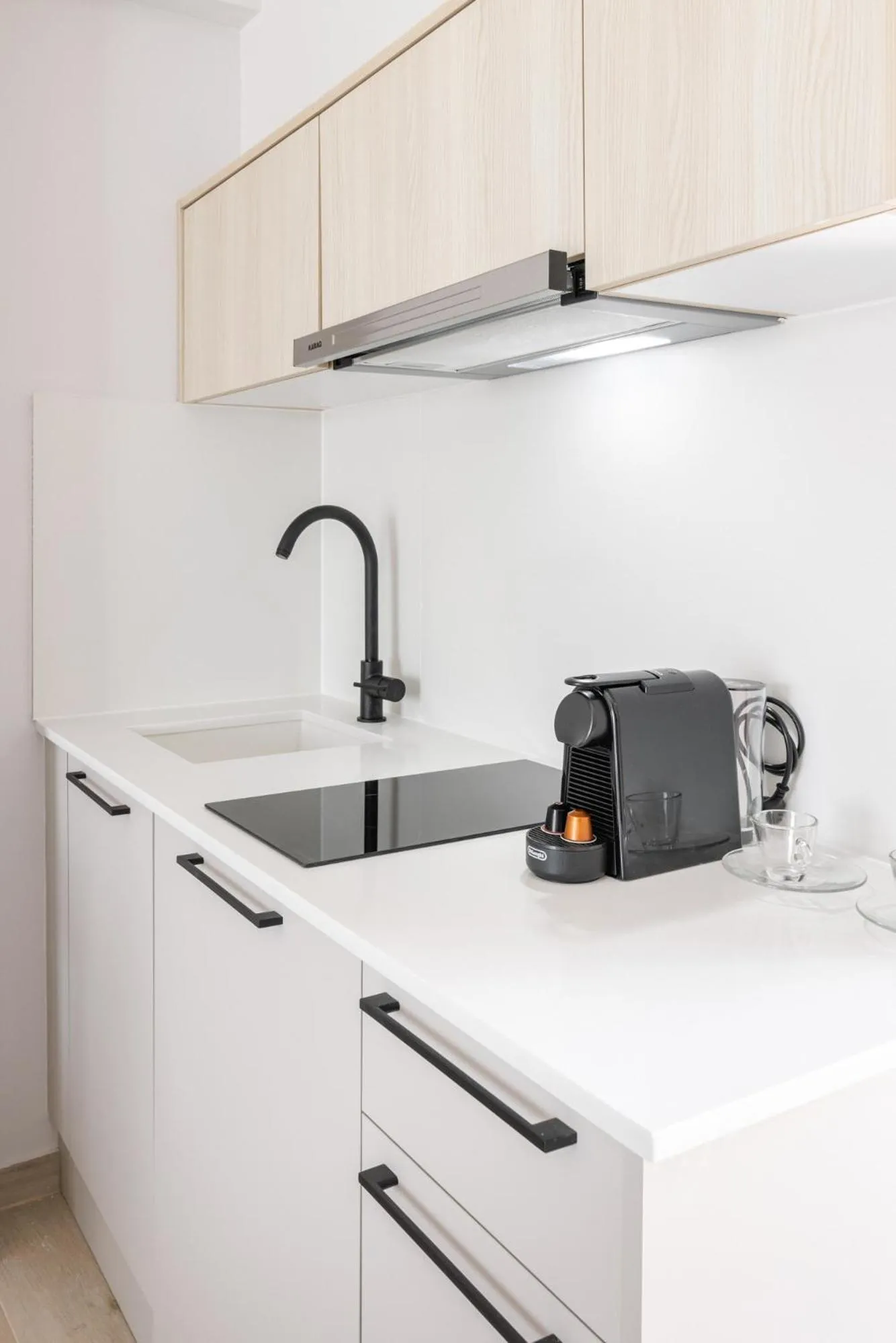 Kitchen or kitchenette in Amalthia Luxury Suites