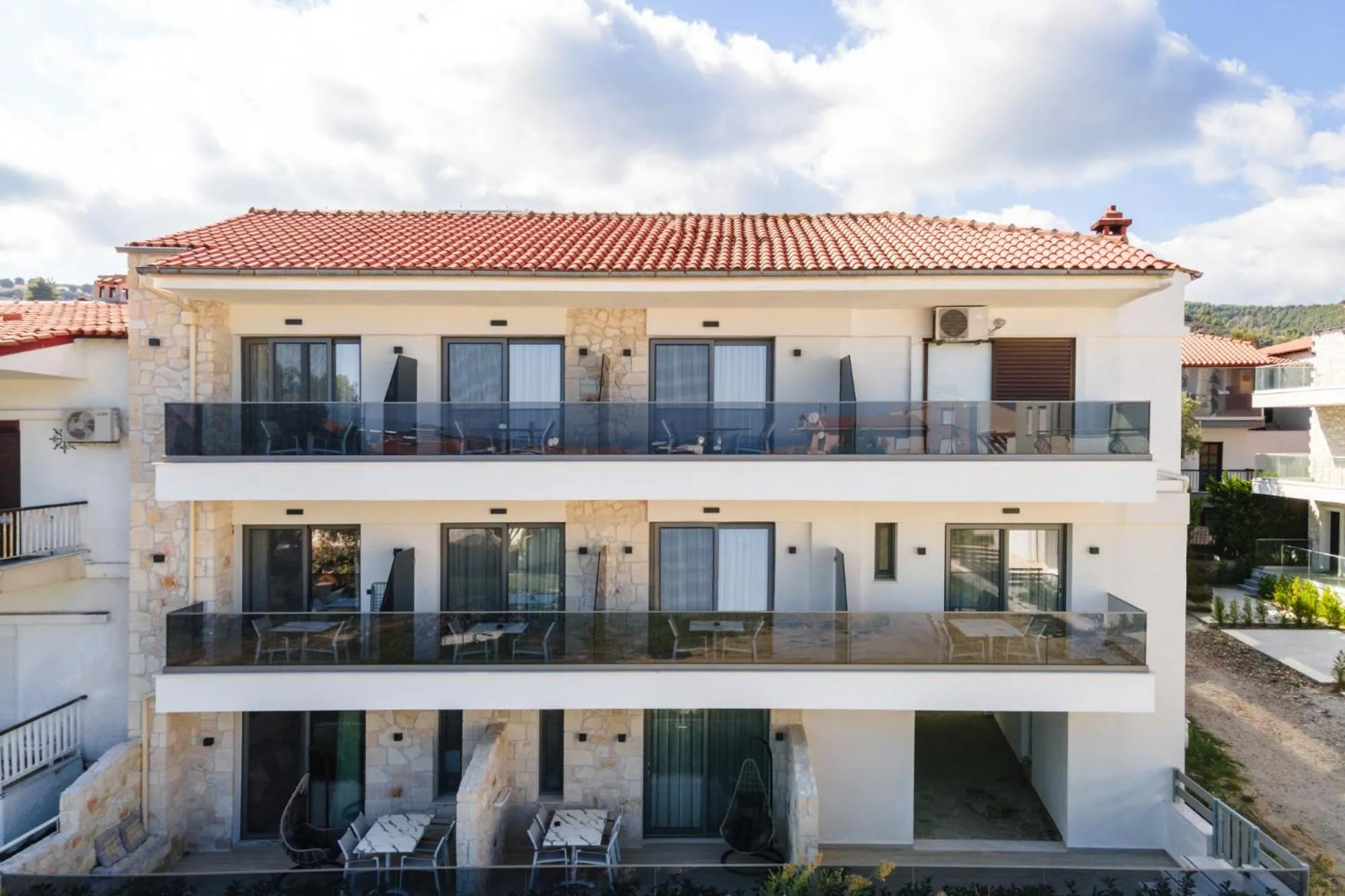 Property building in Amalthia Luxury Suites