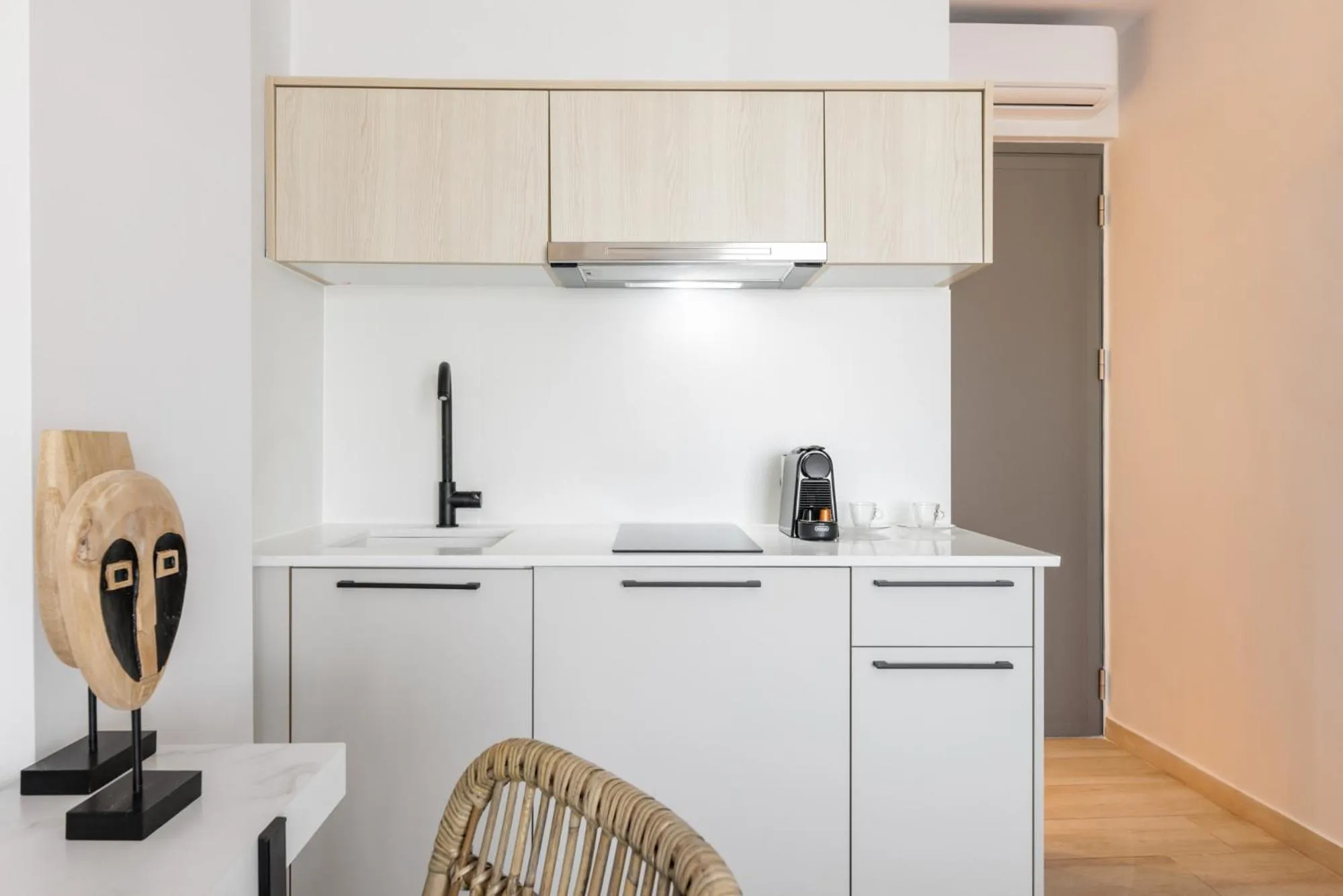 Kitchen or kitchenette in Amalthia Luxury Suites