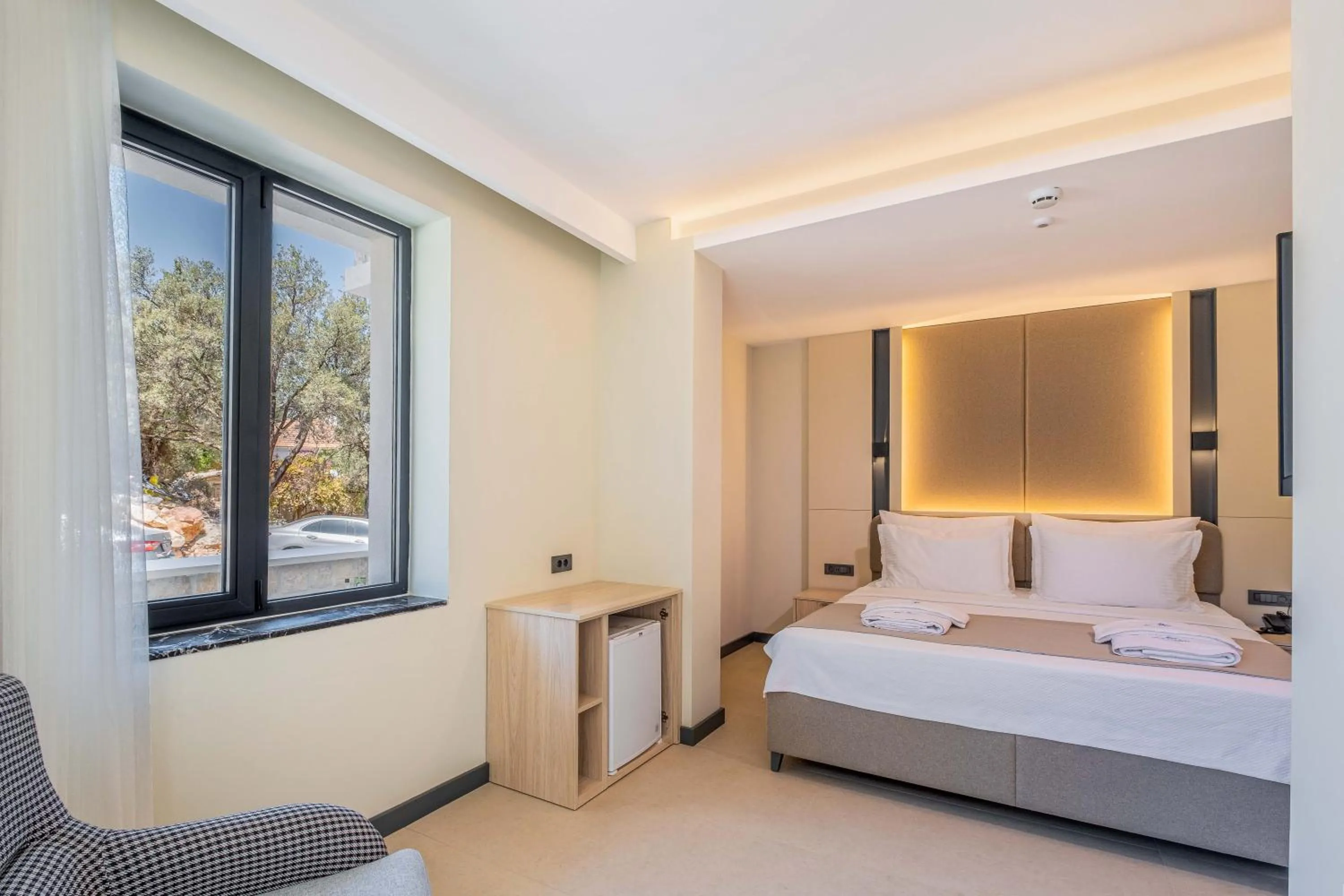 Bed in SeaTown Hotel