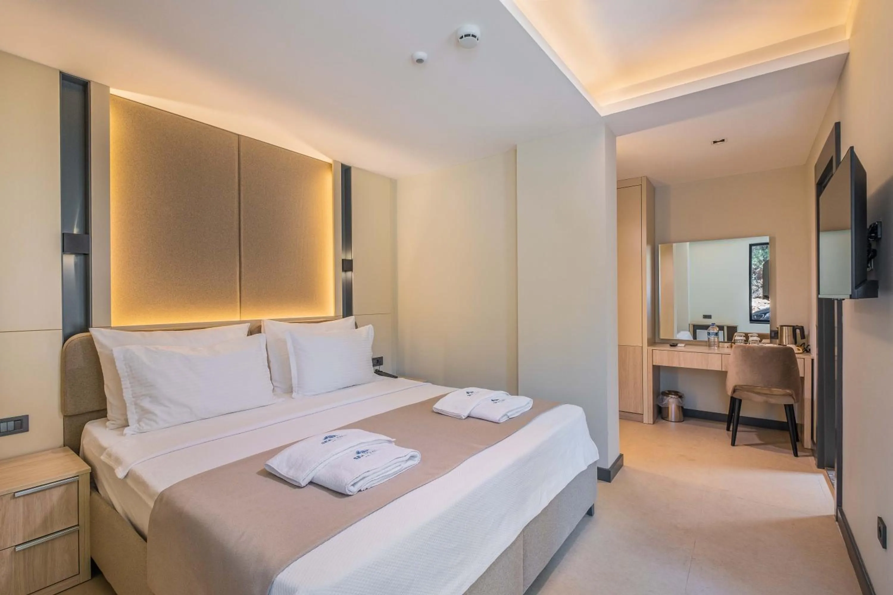 Bed in SeaTown Hotel