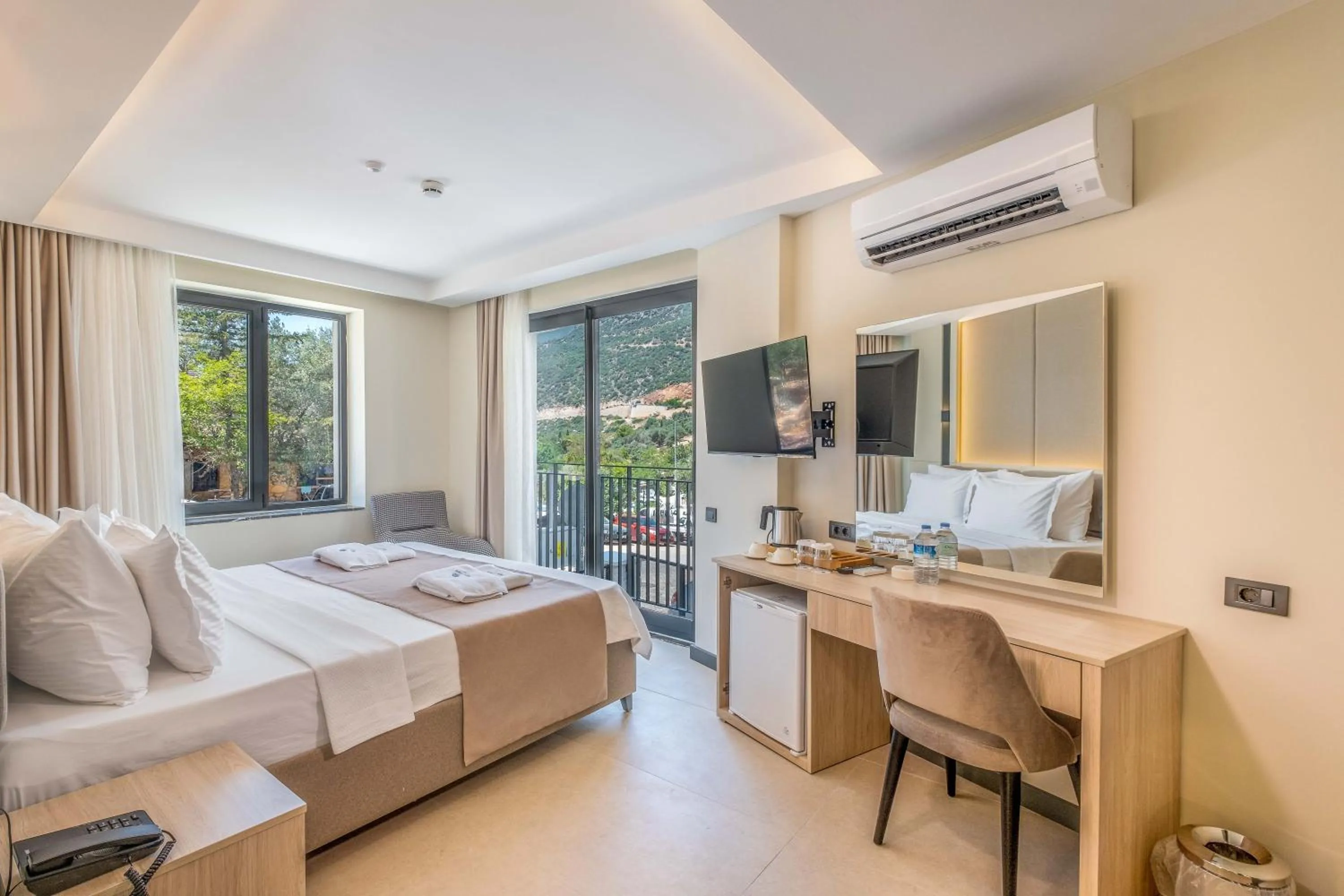 Bed in SeaTown Hotel