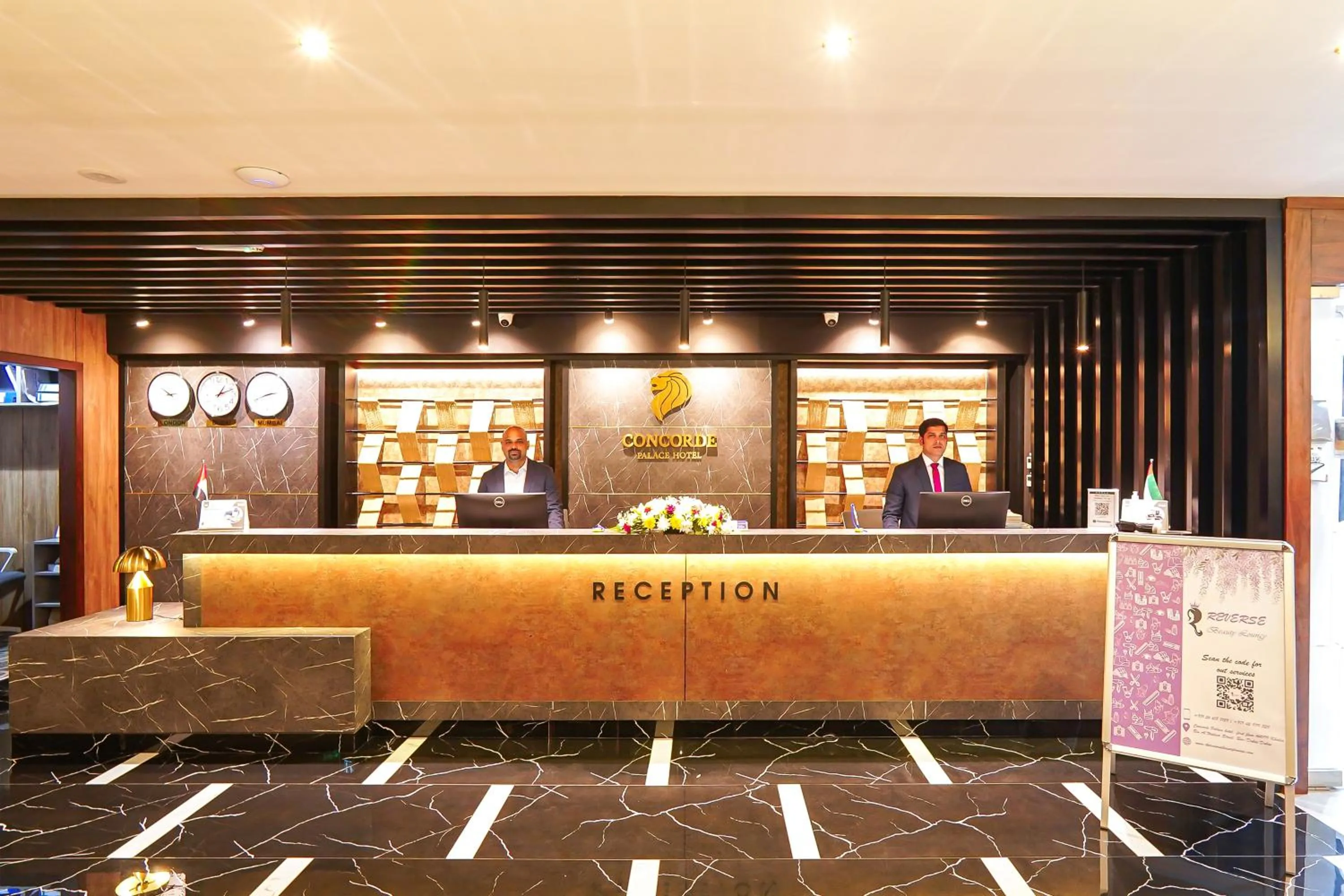 Lobby or reception in Concorde Palace Hotel