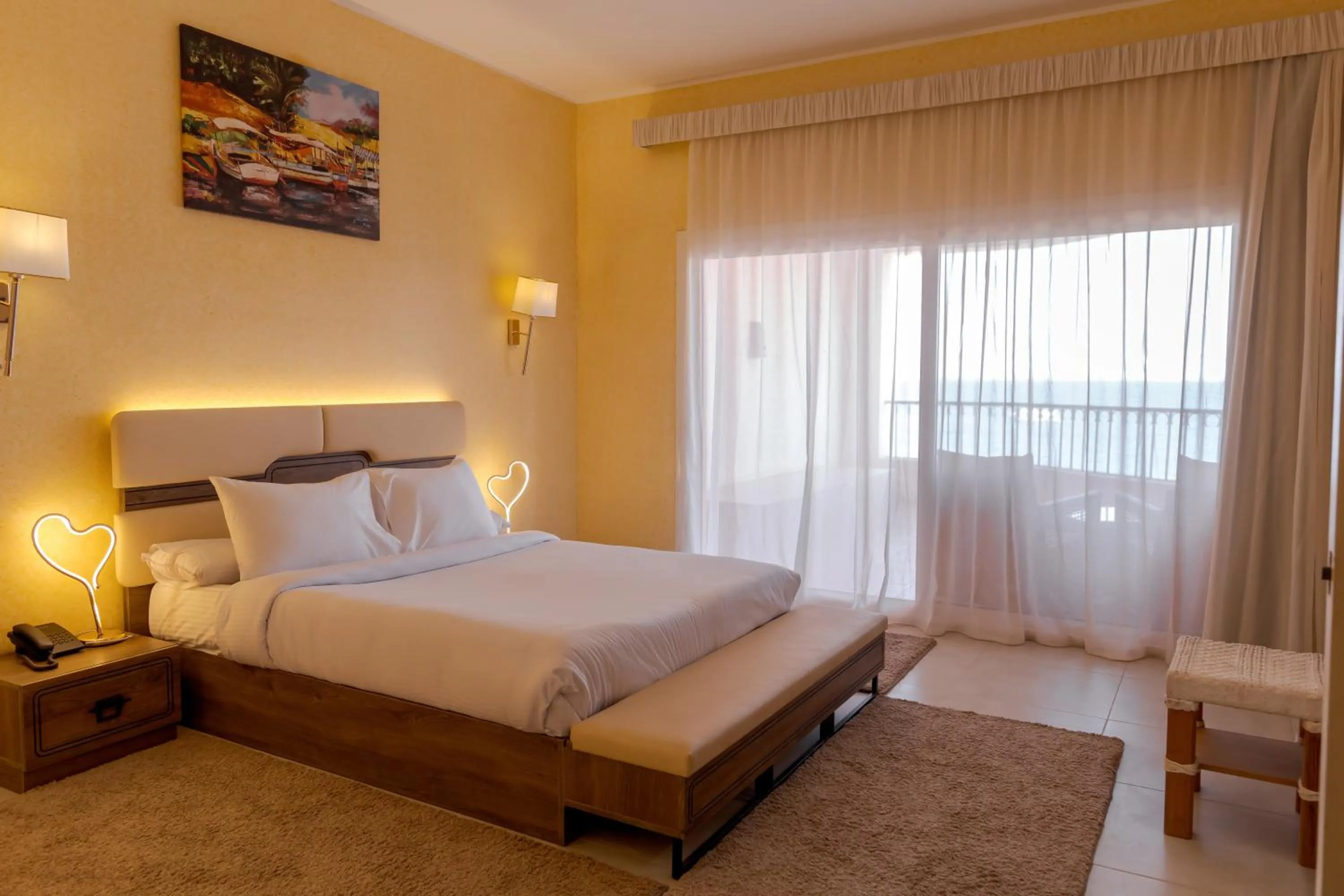 Bed in La Siesta Hotel Al Sokhna