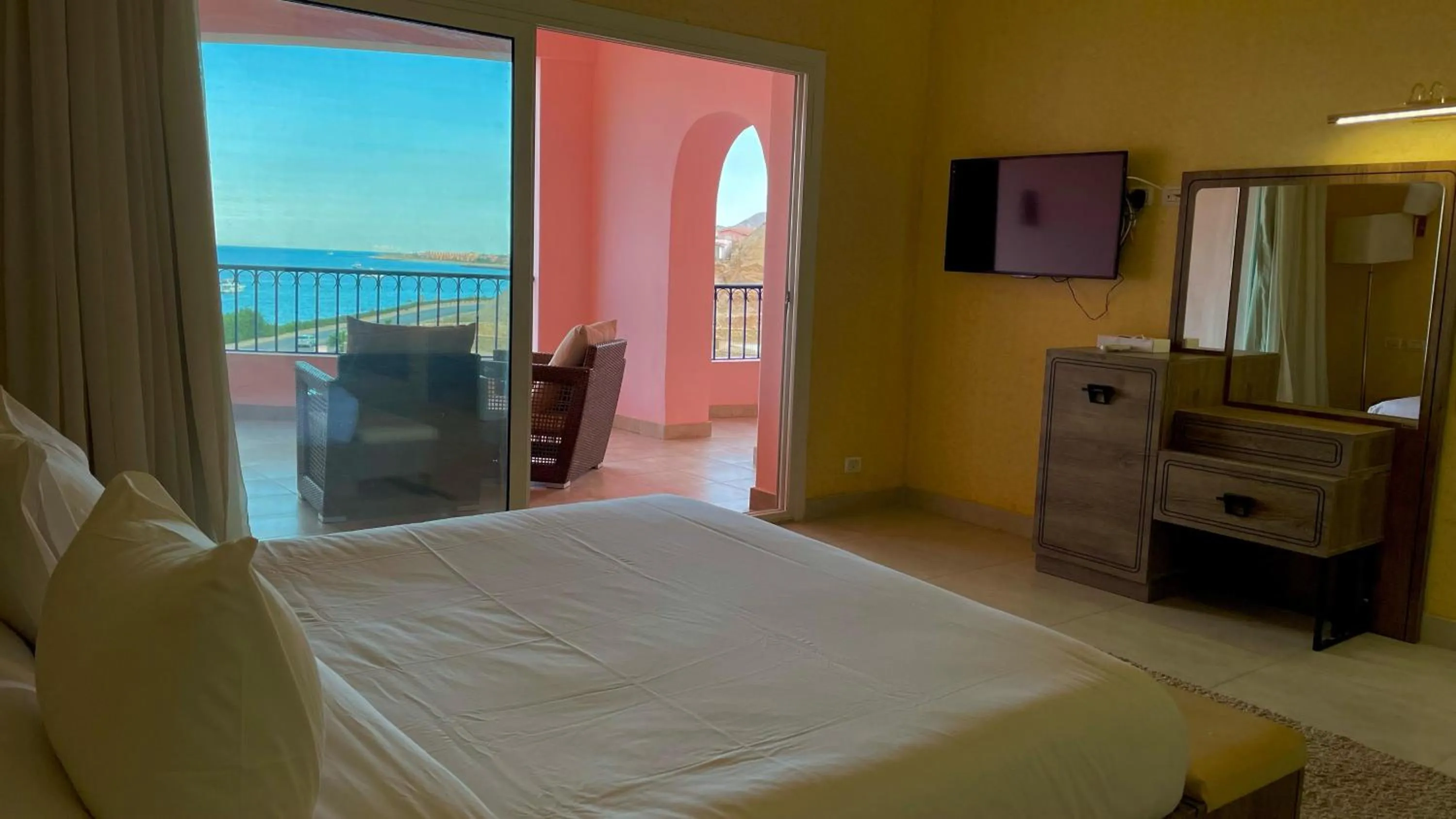 Bed in La Siesta Hotel Al Sokhna